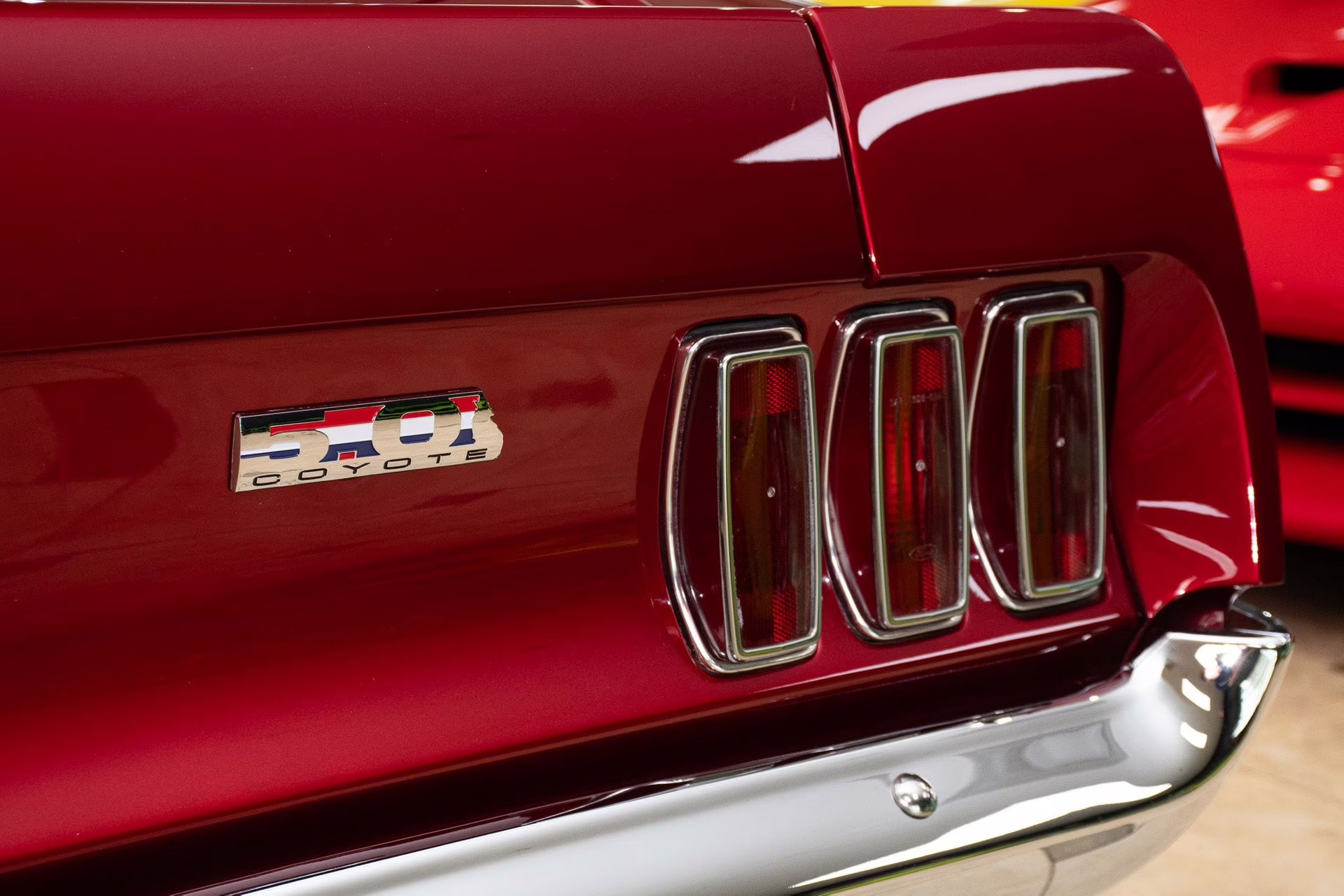 1969 Candy Burgundy Ford Mustang