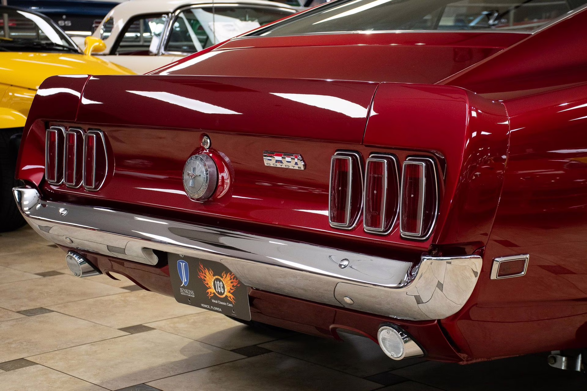 1969 Candy Burgundy Ford Mustang