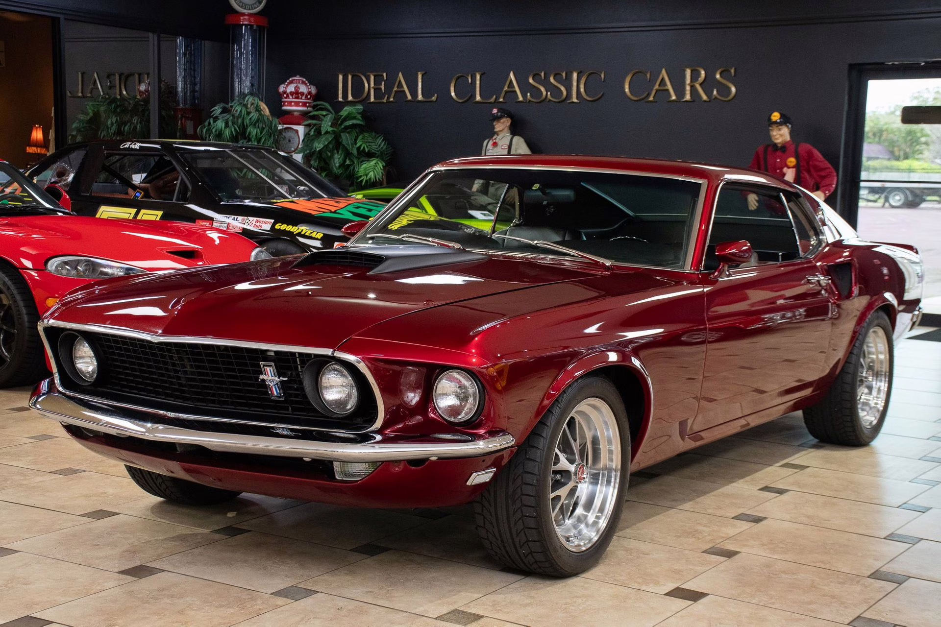 1969 Candy Burgundy Ford Mustang