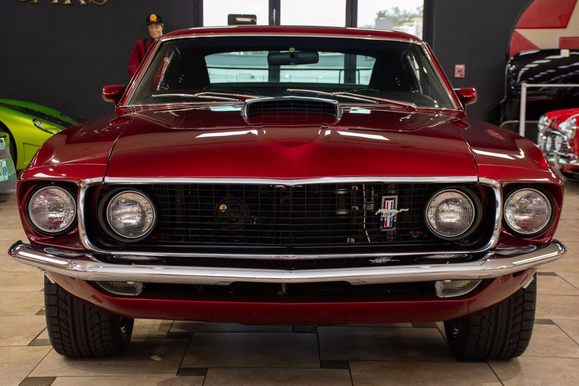 1969 Candy Burgundy Ford Mustang