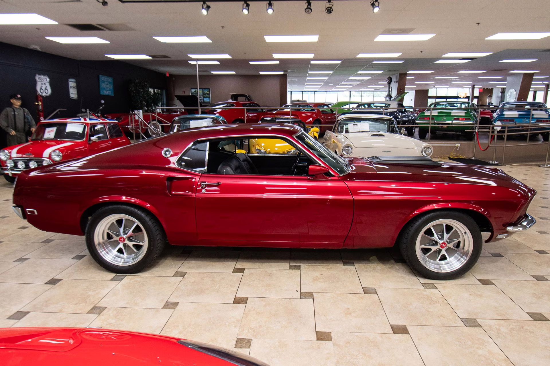 1969 Candy Burgundy Ford Mustang
