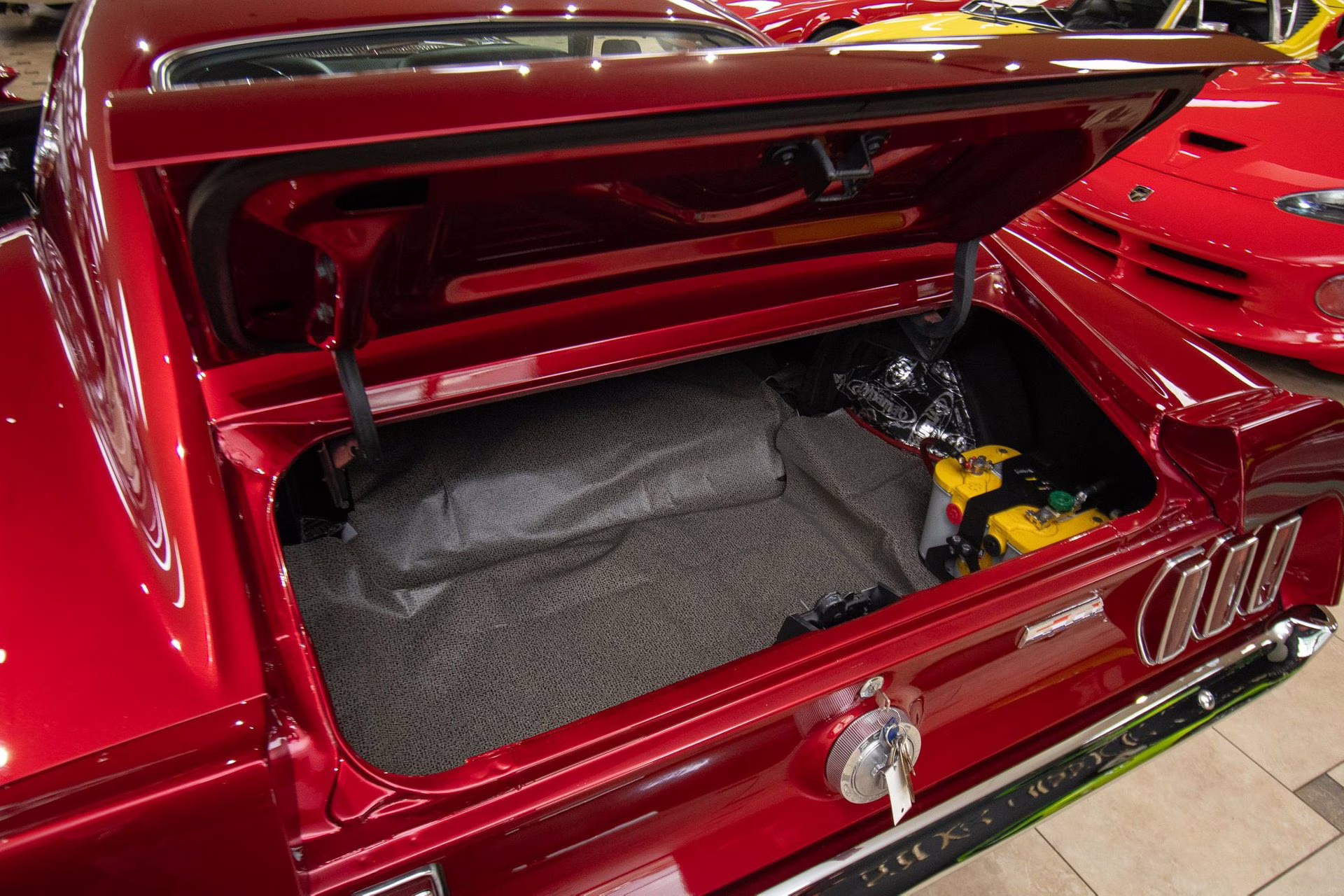 1969 Candy Burgundy Ford Mustang