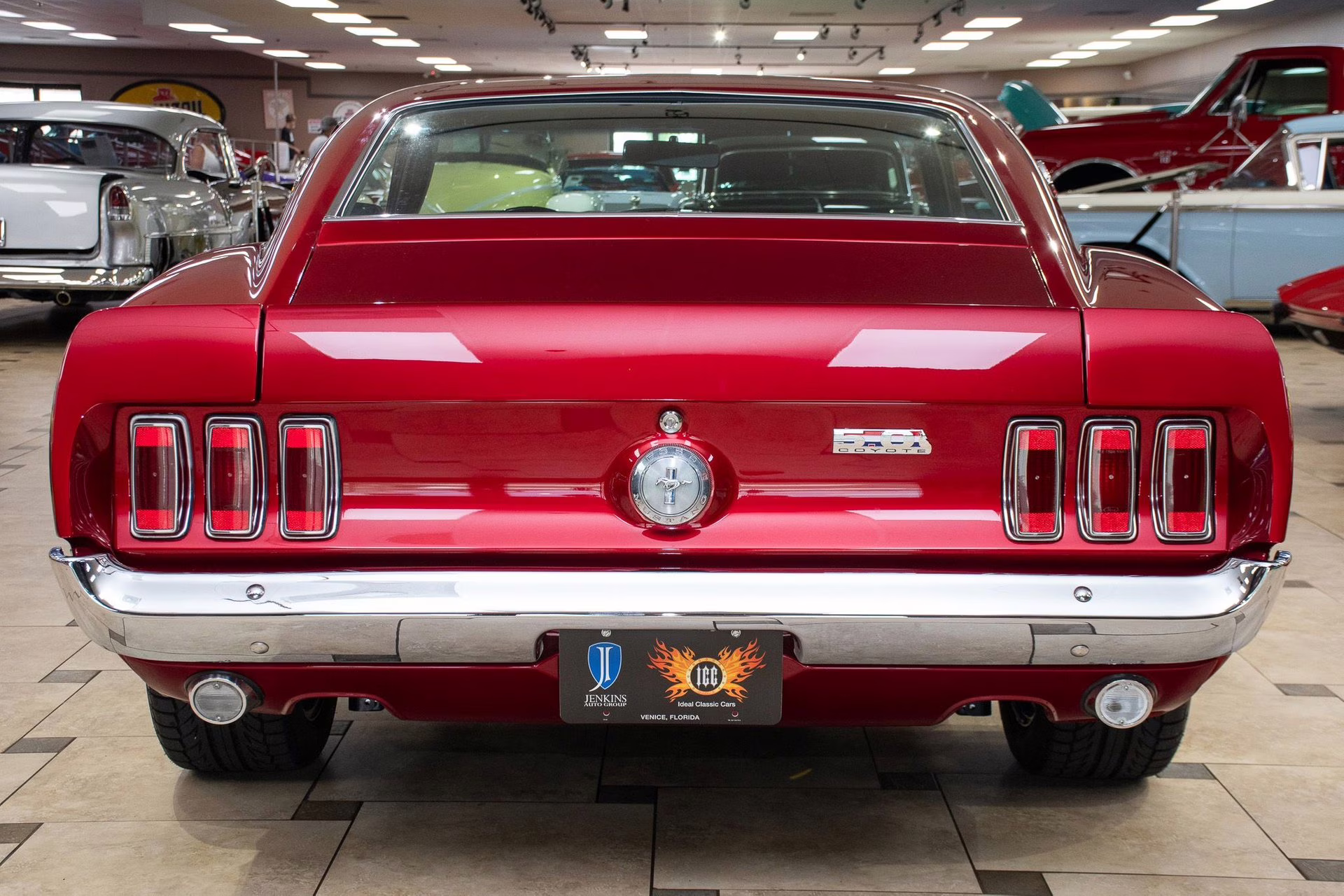 1969 Candy Burgundy Ford Mustang