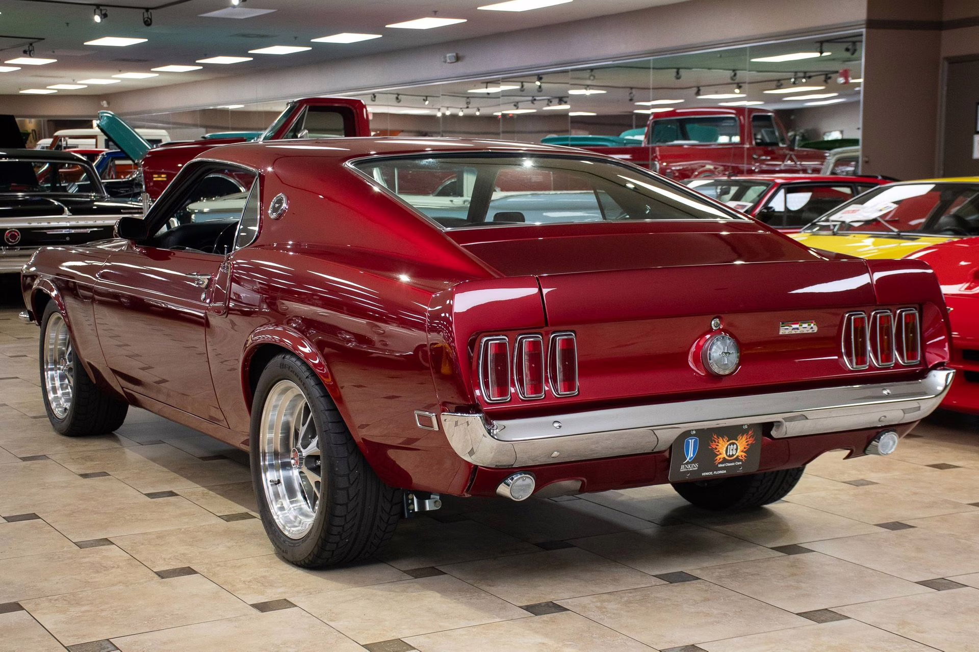 1969 Candy Burgundy Ford Mustang