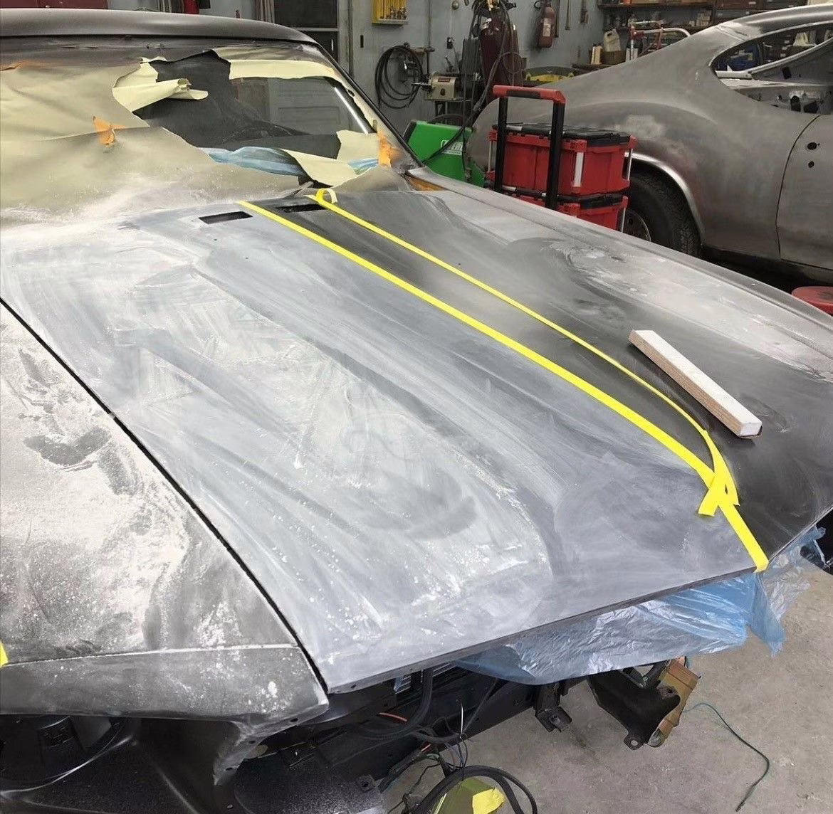 1969 Candy Burgundy Ford Mustang