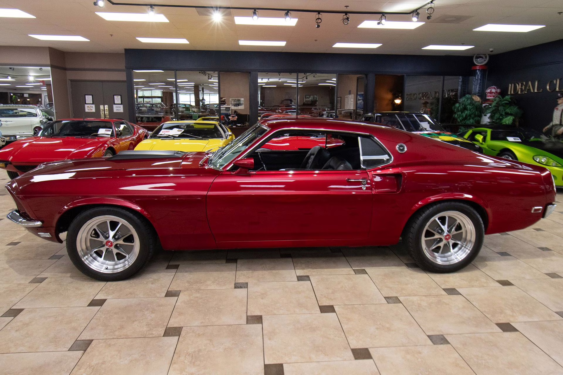 1969 Candy Burgundy Ford Mustang