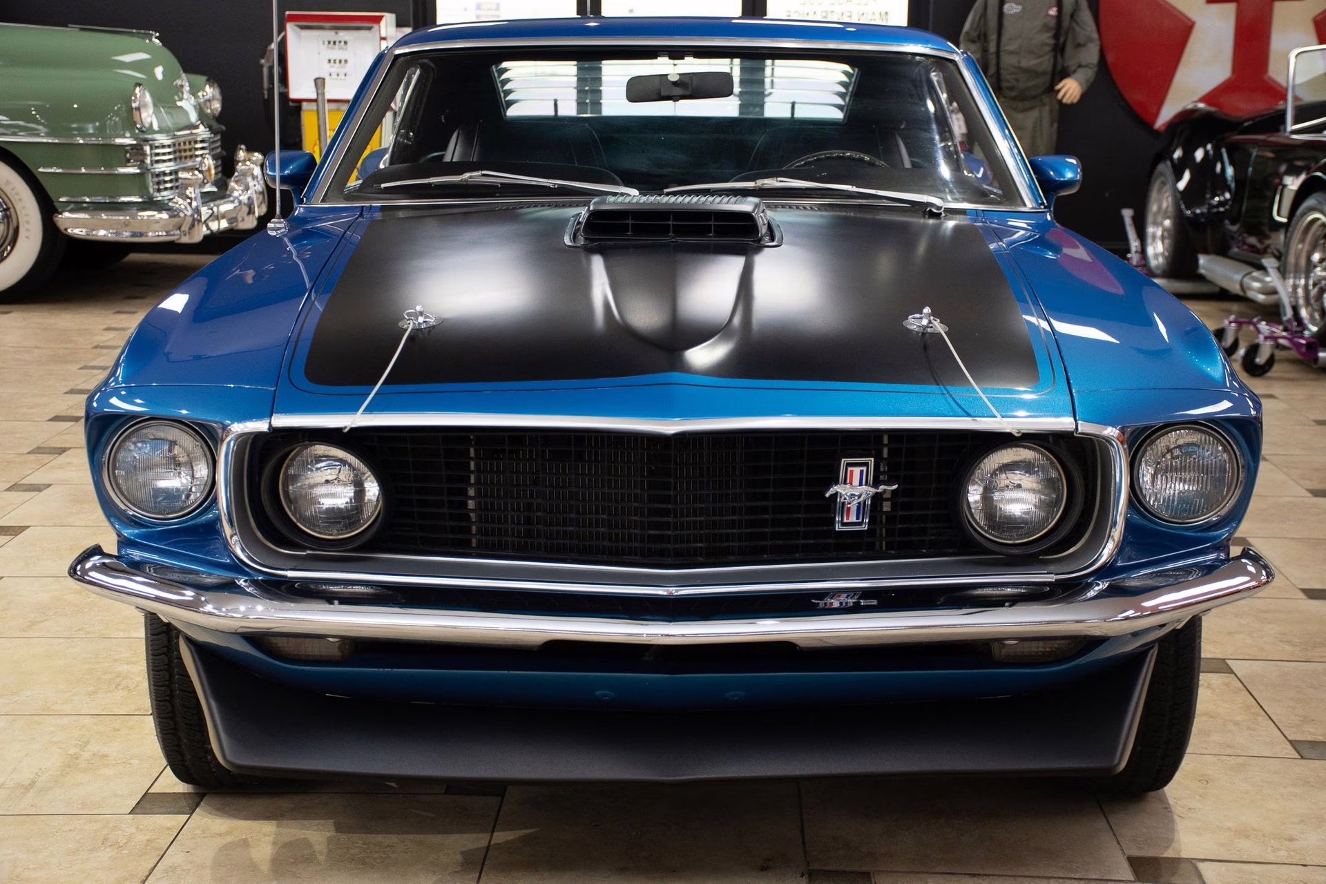 1969 Acapulco Blue Ford Mustang