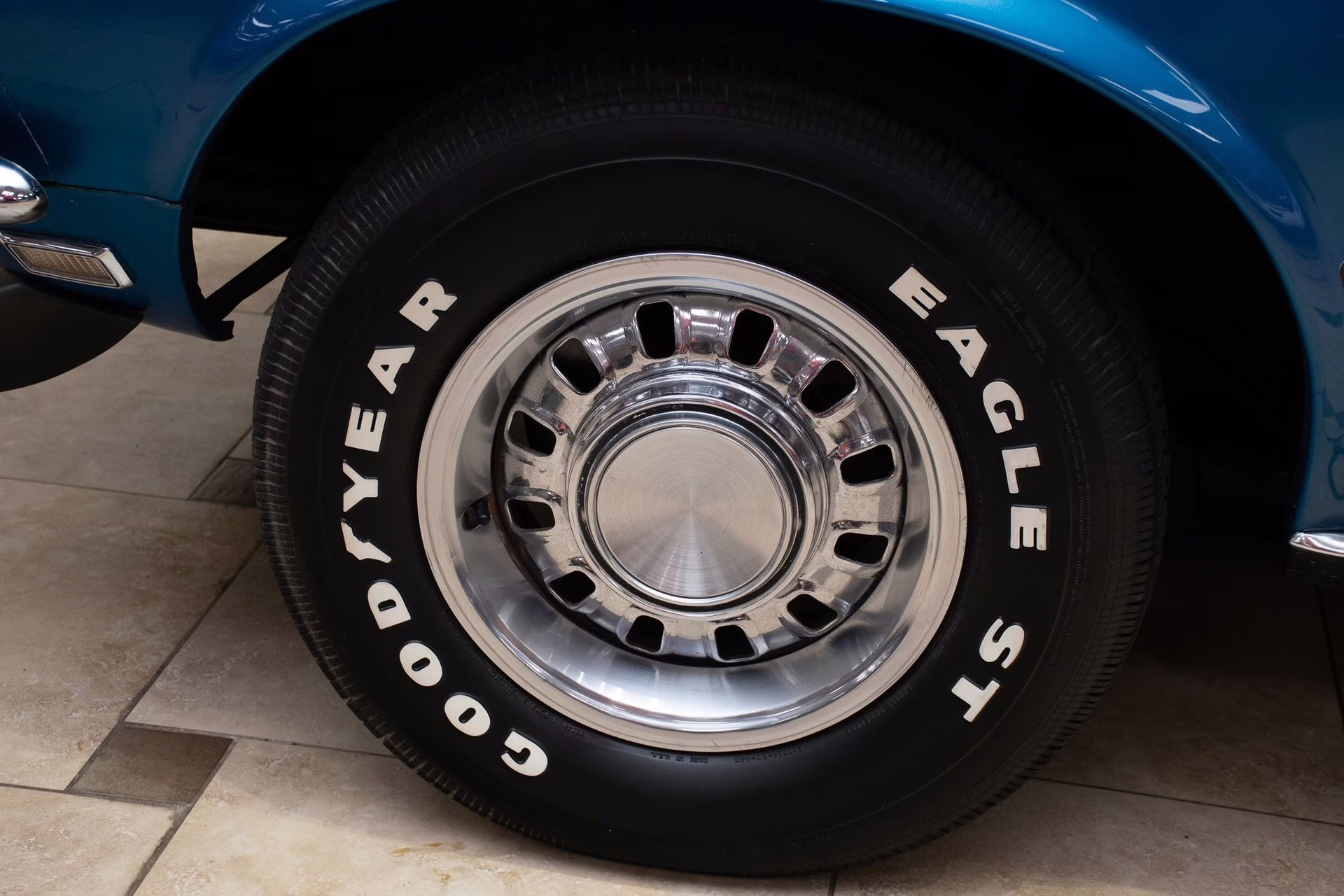 1969 Acapulco Blue Ford Mustang