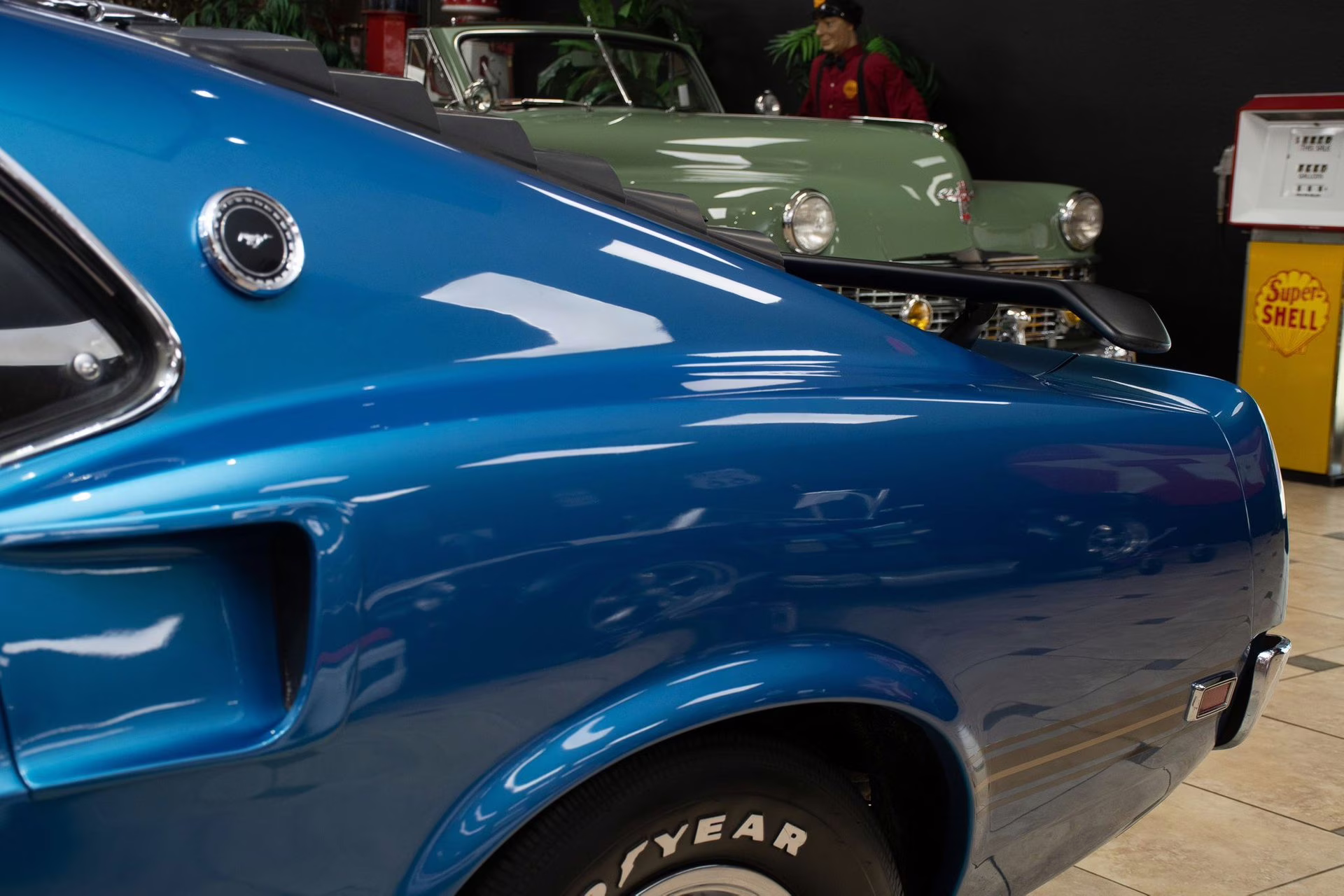 1969 Acapulco Blue Ford Mustang