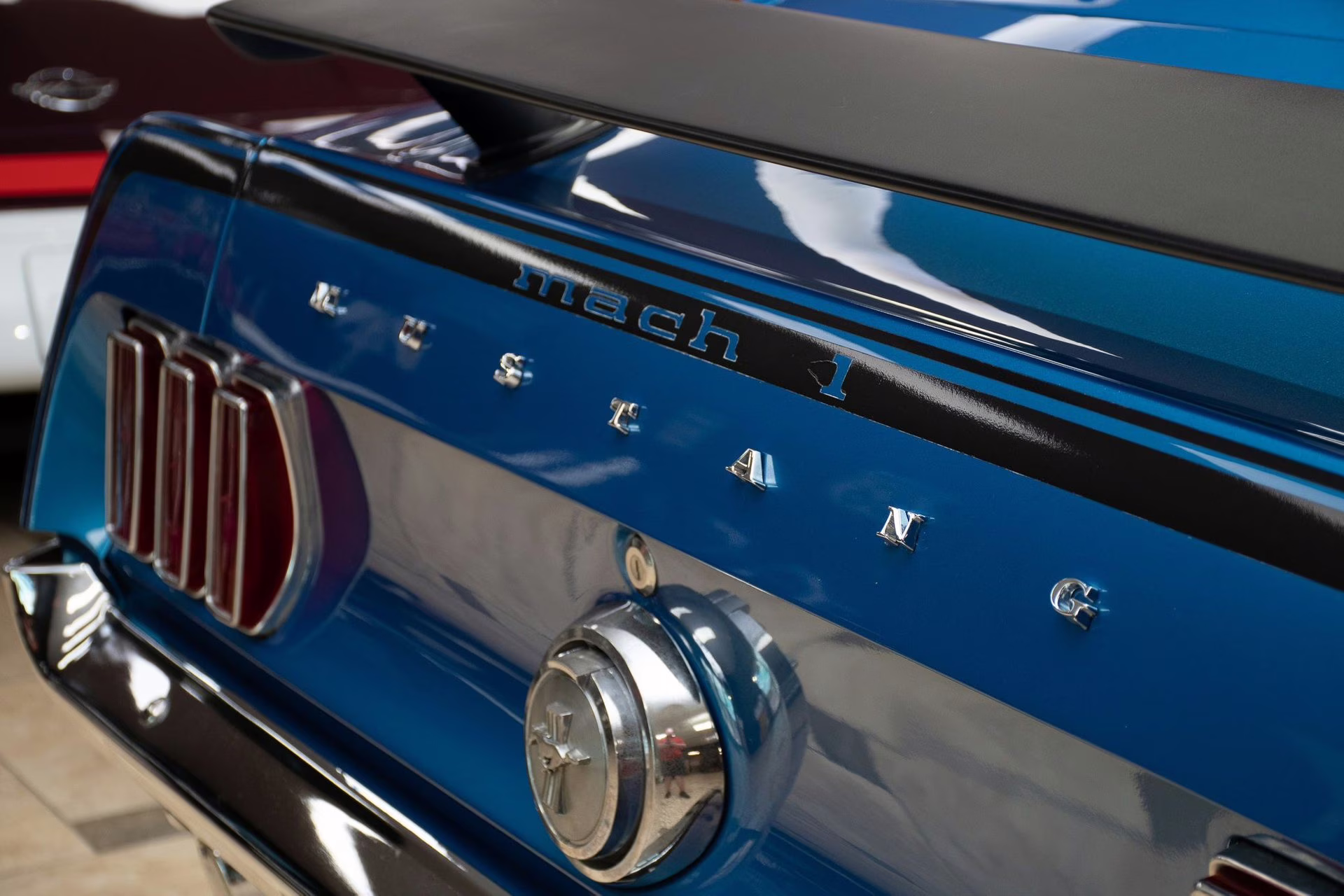 1969 Acapulco Blue Ford Mustang