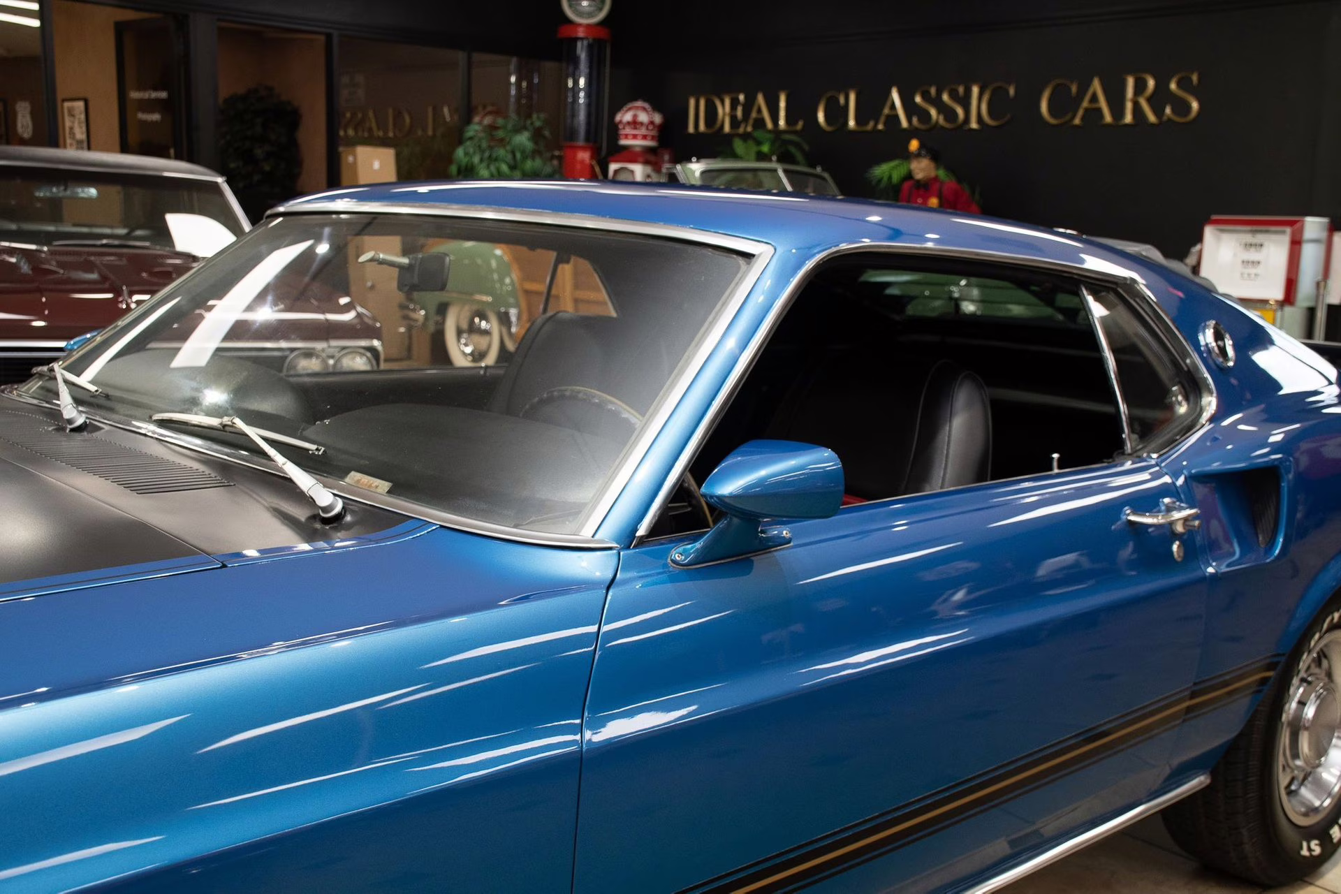 1969 Acapulco Blue Ford Mustang