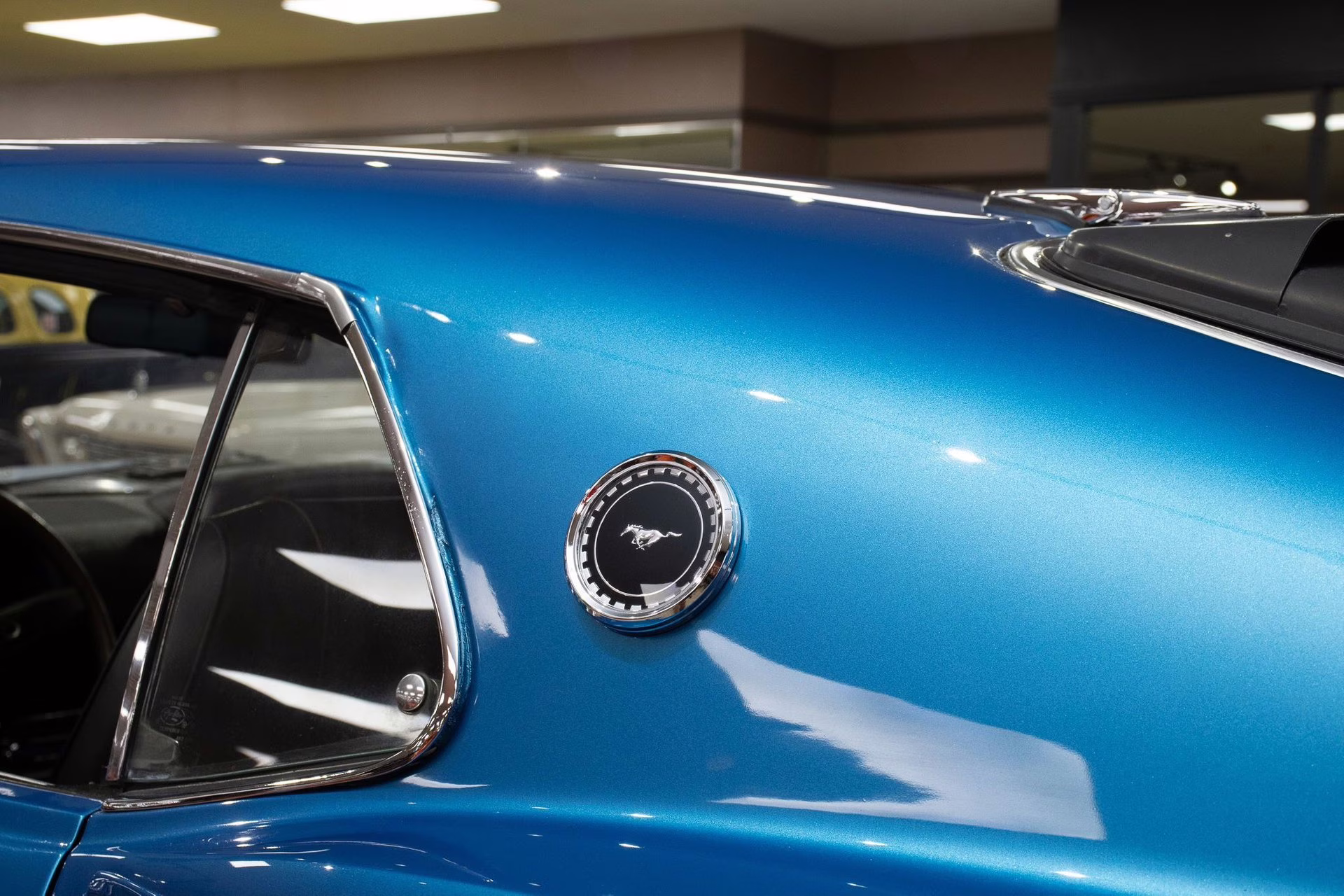 1969 Acapulco Blue Ford Mustang