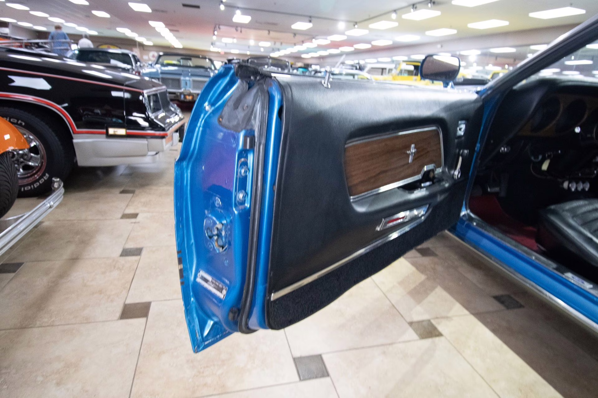 1969 Acapulco Blue Ford Mustang