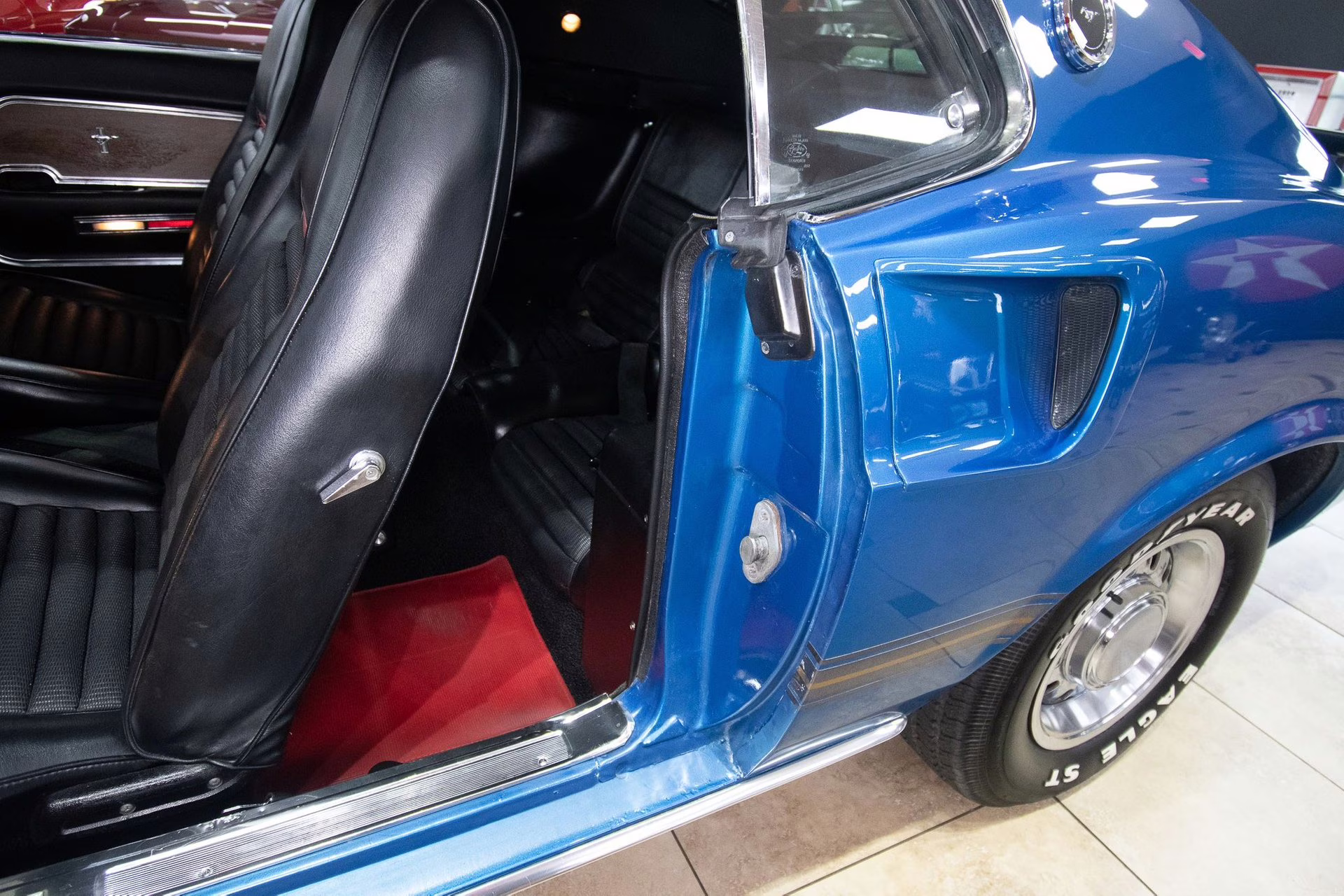 1969 Acapulco Blue Ford Mustang