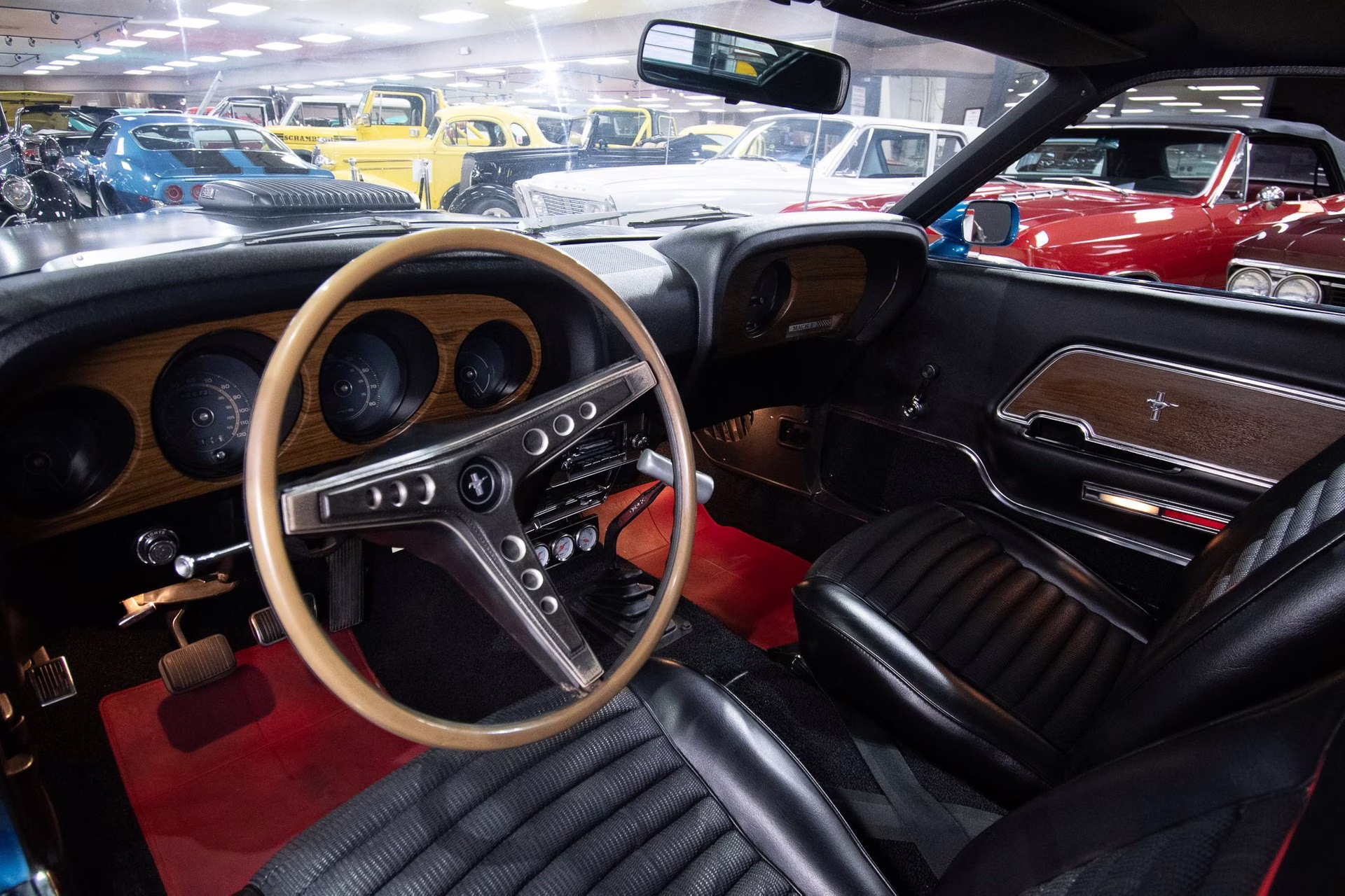 1969 Acapulco Blue Ford Mustang