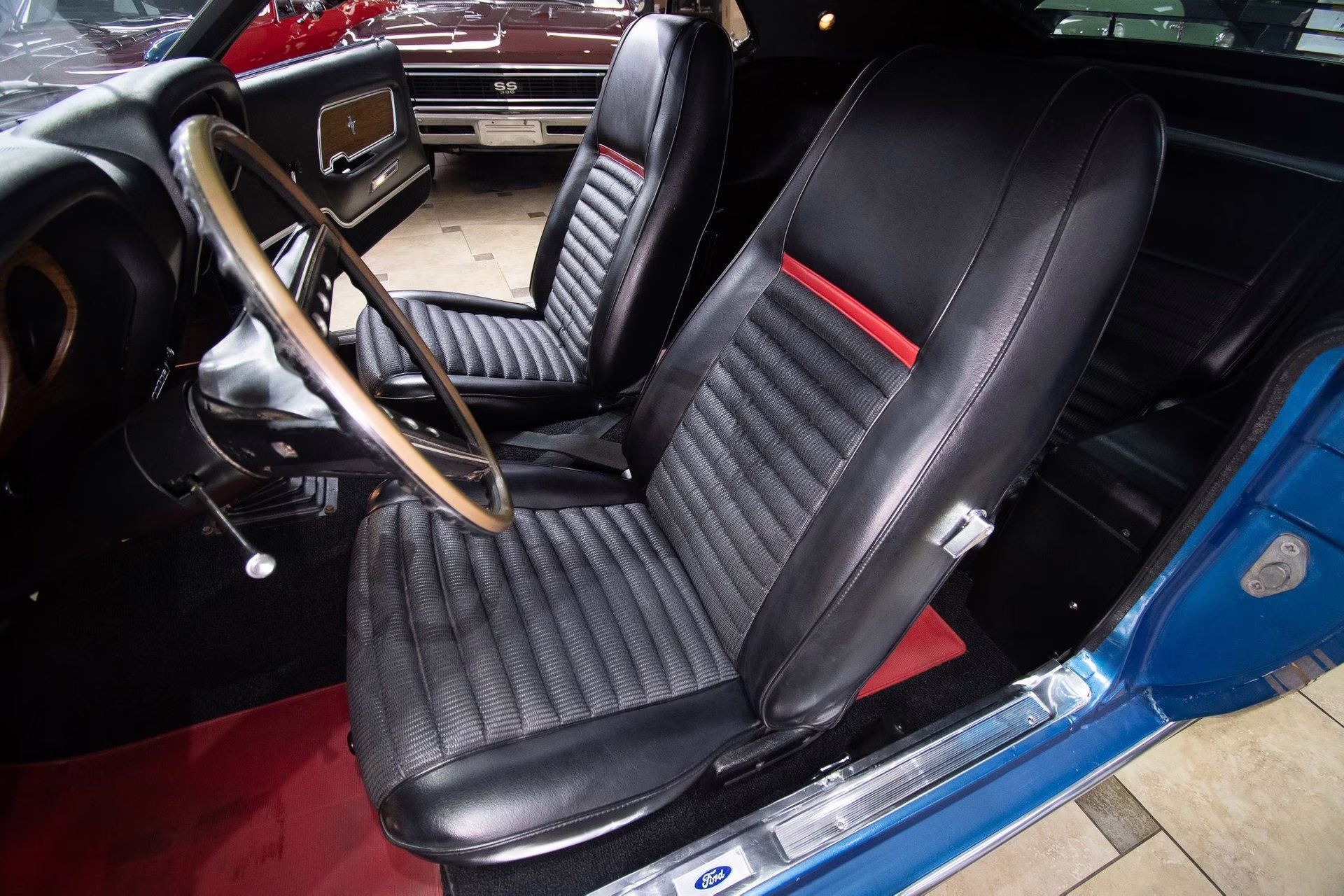 1969 Acapulco Blue Ford Mustang