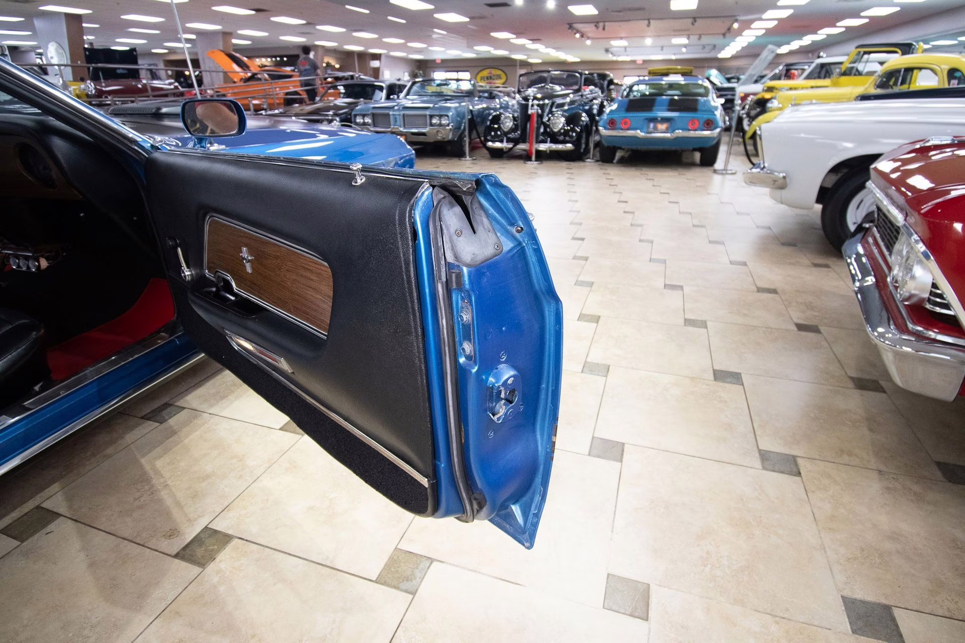 1969 Acapulco Blue Ford Mustang
