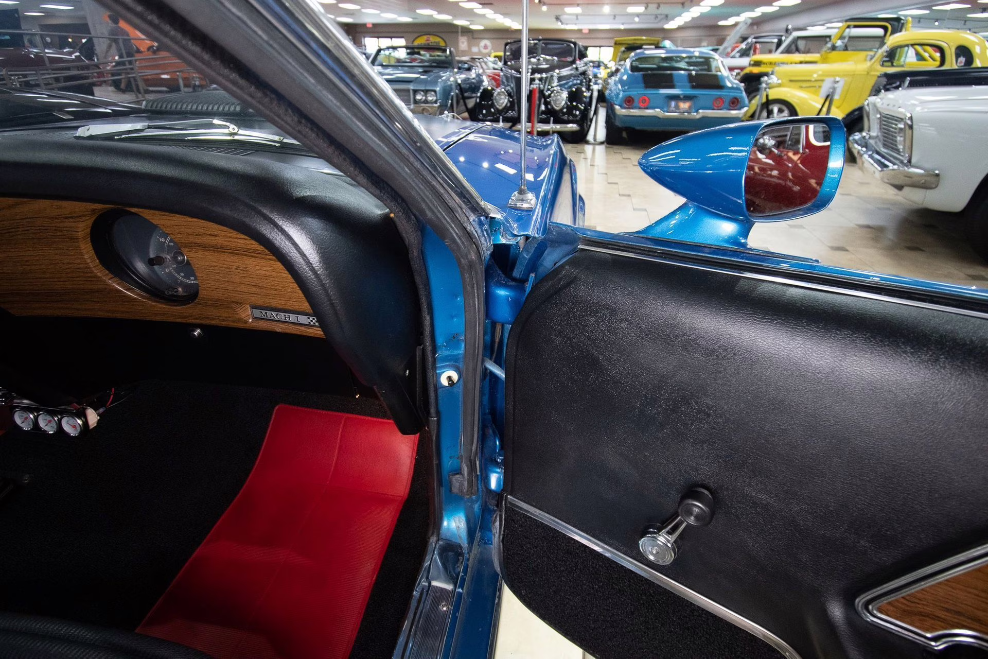 1969 Acapulco Blue Ford Mustang