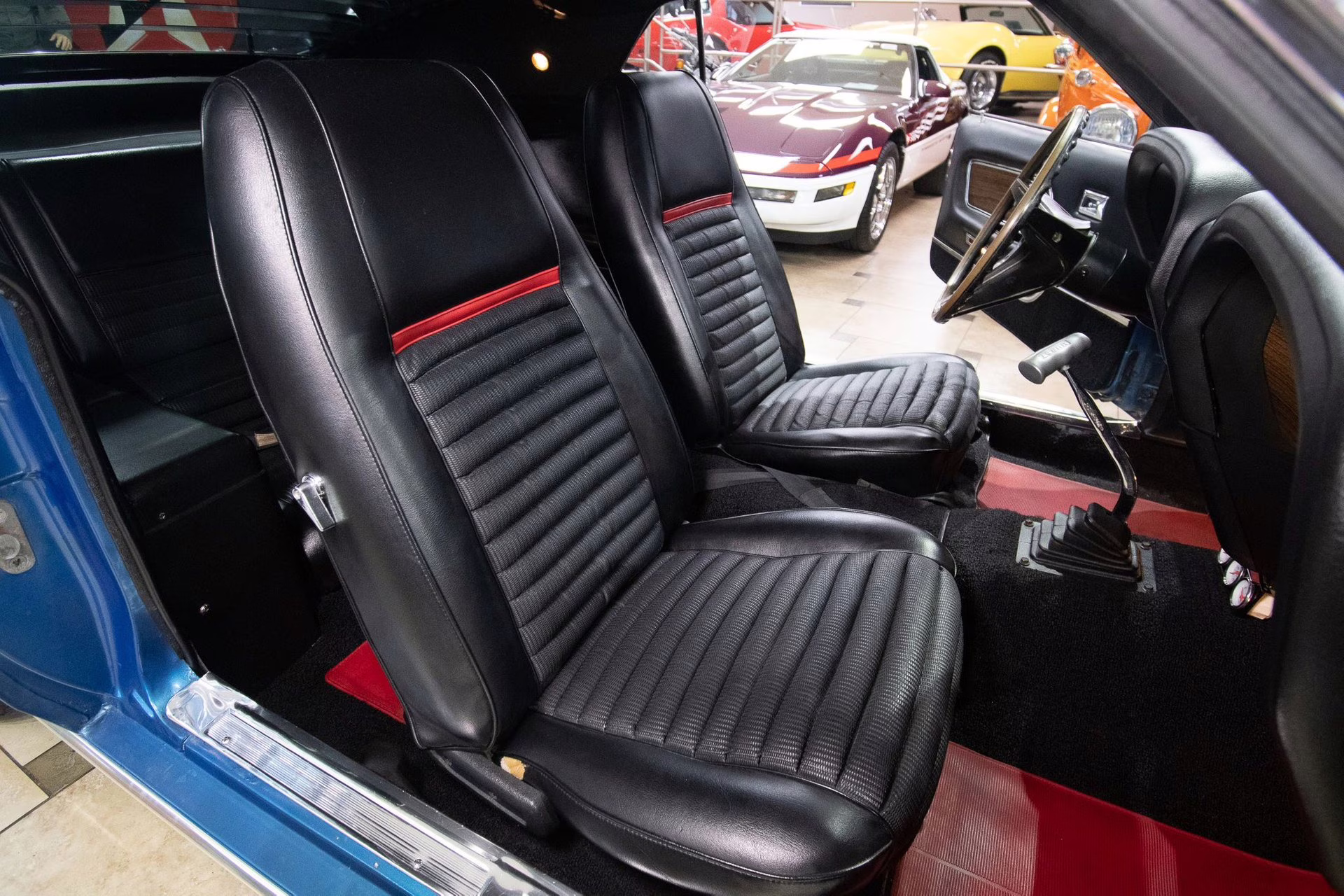 1969 Acapulco Blue Ford Mustang