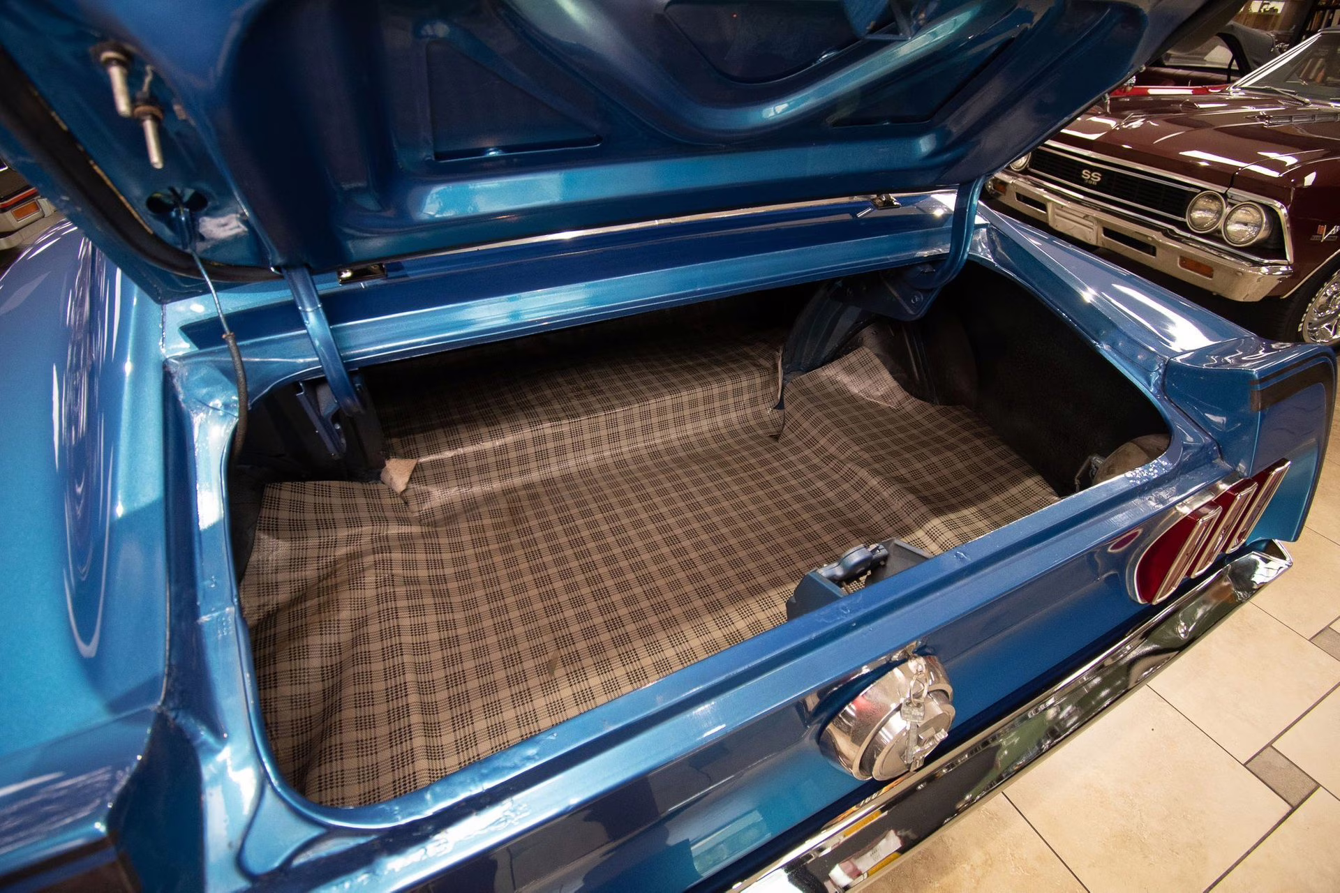 1969 Acapulco Blue Ford Mustang