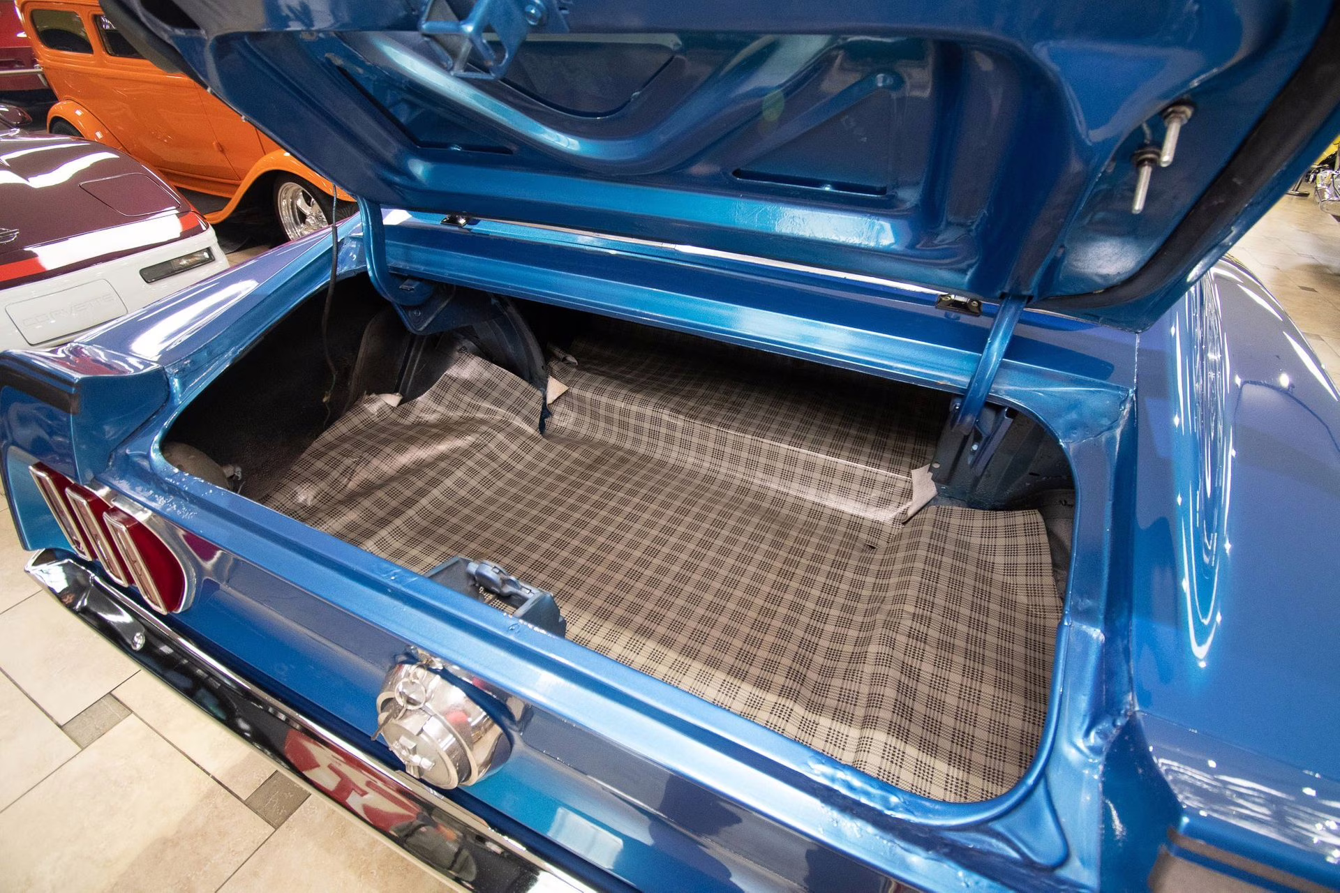 1969 Acapulco Blue Ford Mustang