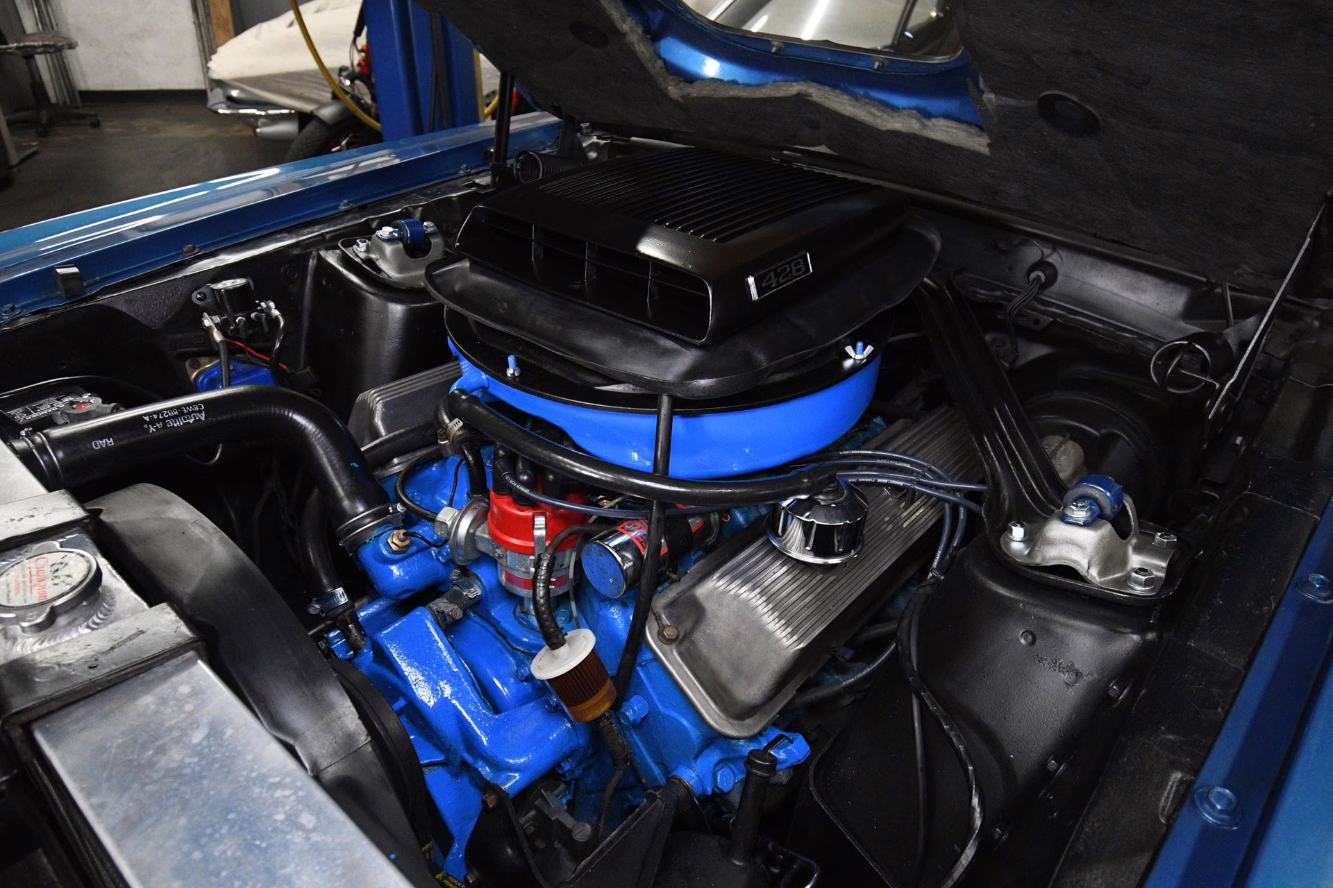 1969 Acapulco Blue Ford Mustang