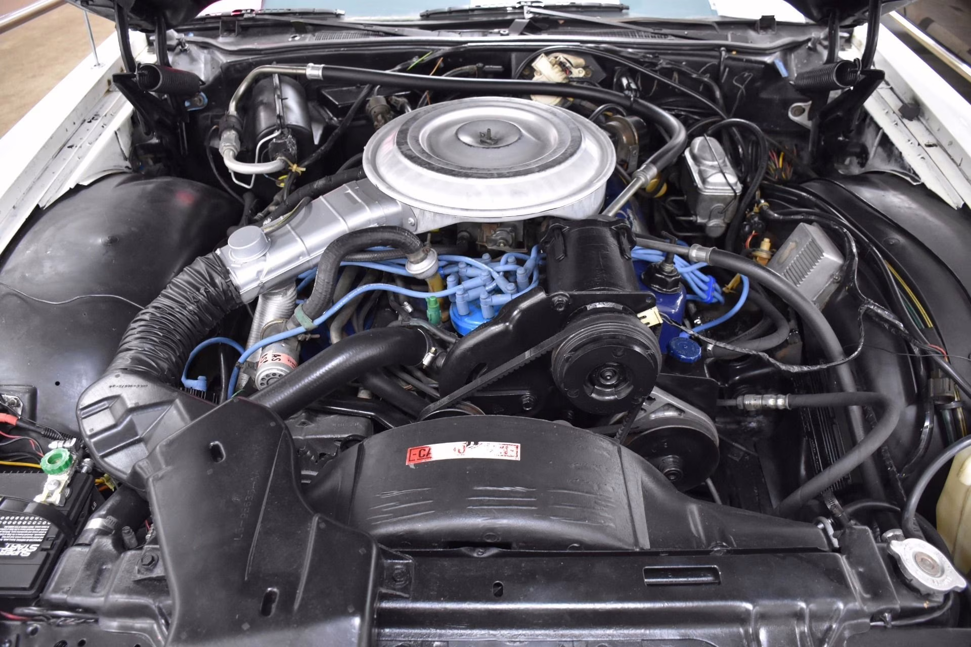 1979 Dark Blue and White Lincoln Continental Mark V