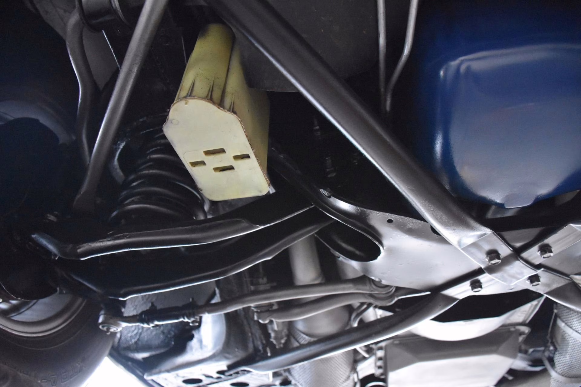 1979 Dark Blue and White Lincoln Continental Mark V