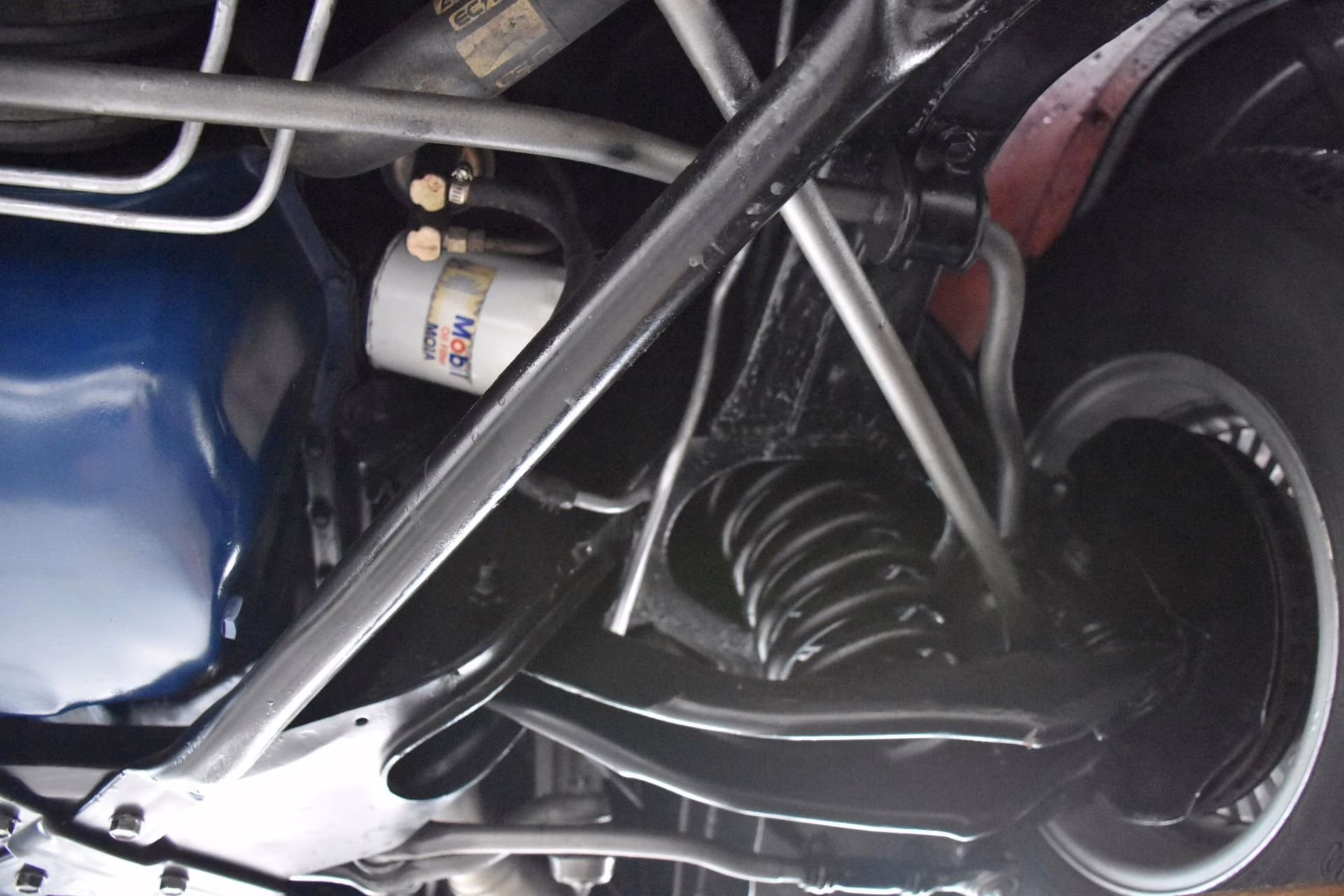 1979 Dark Blue and White Lincoln Continental Mark V