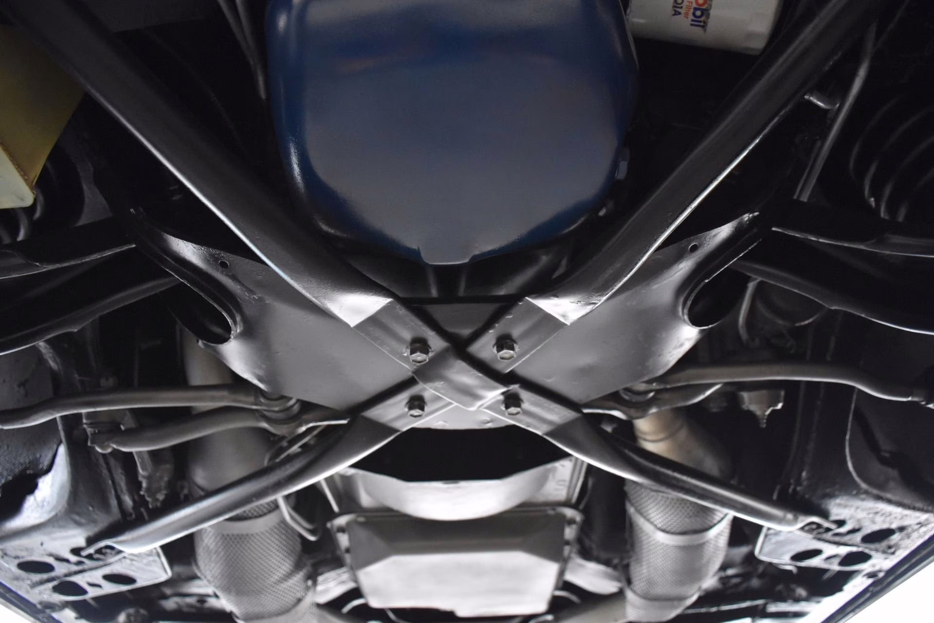 1979 Dark Blue and White Lincoln Continental Mark V