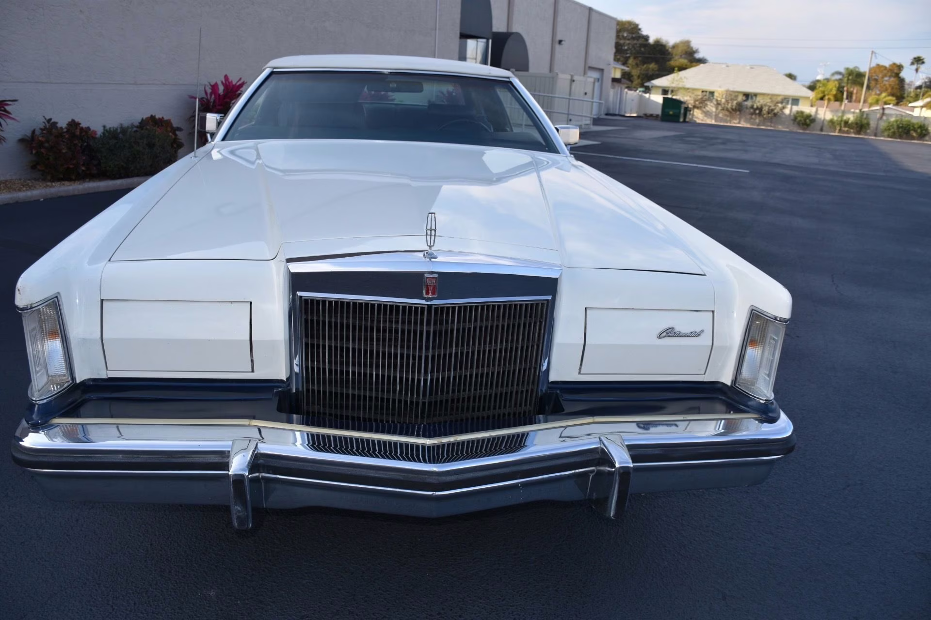 1979 Dark Blue and White Lincoln Continental Mark V