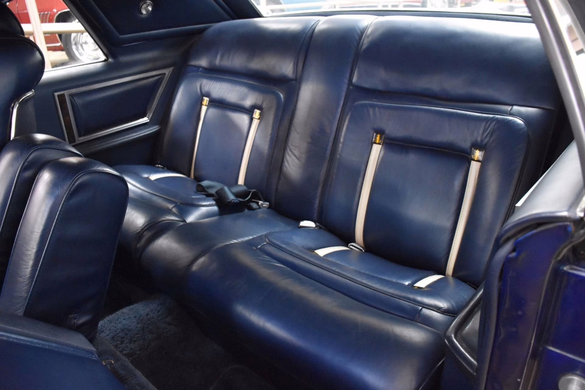 1979 Dark Blue and White Lincoln Continental Mark V