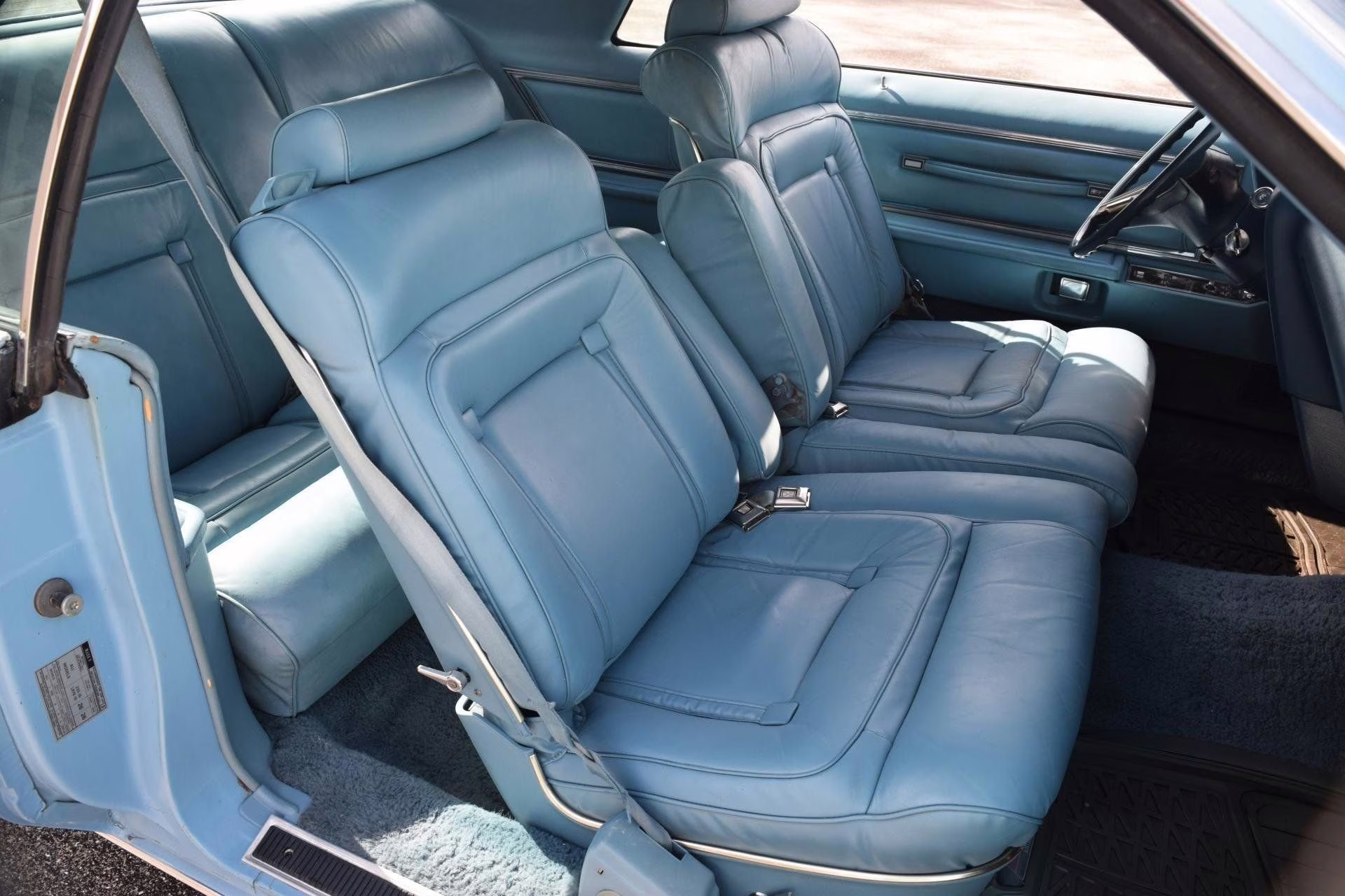 1979 Blue (Light) Lincoln Mark V Continental Coupe