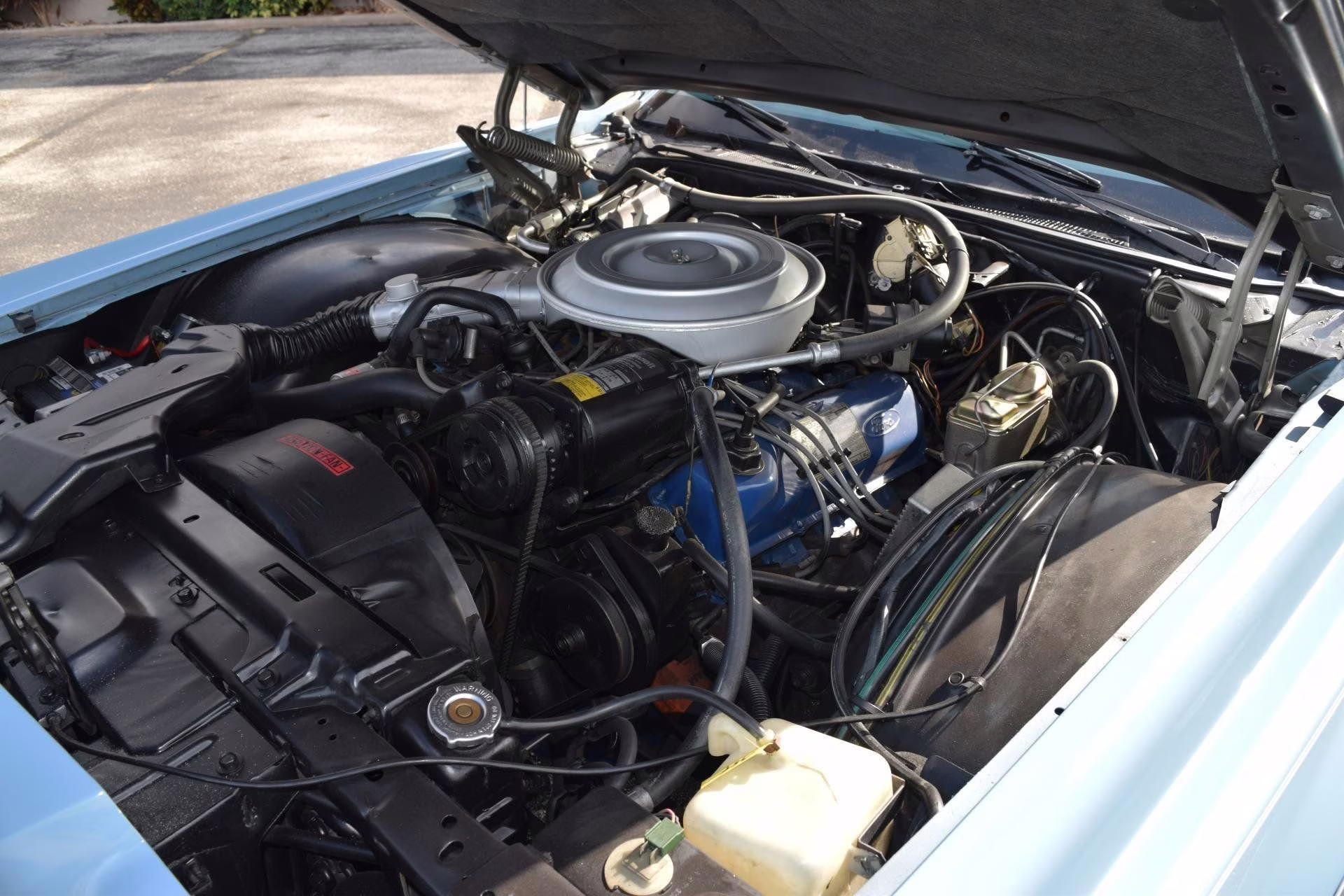 1979 Blue (Light) Lincoln Mark V Continental Coupe