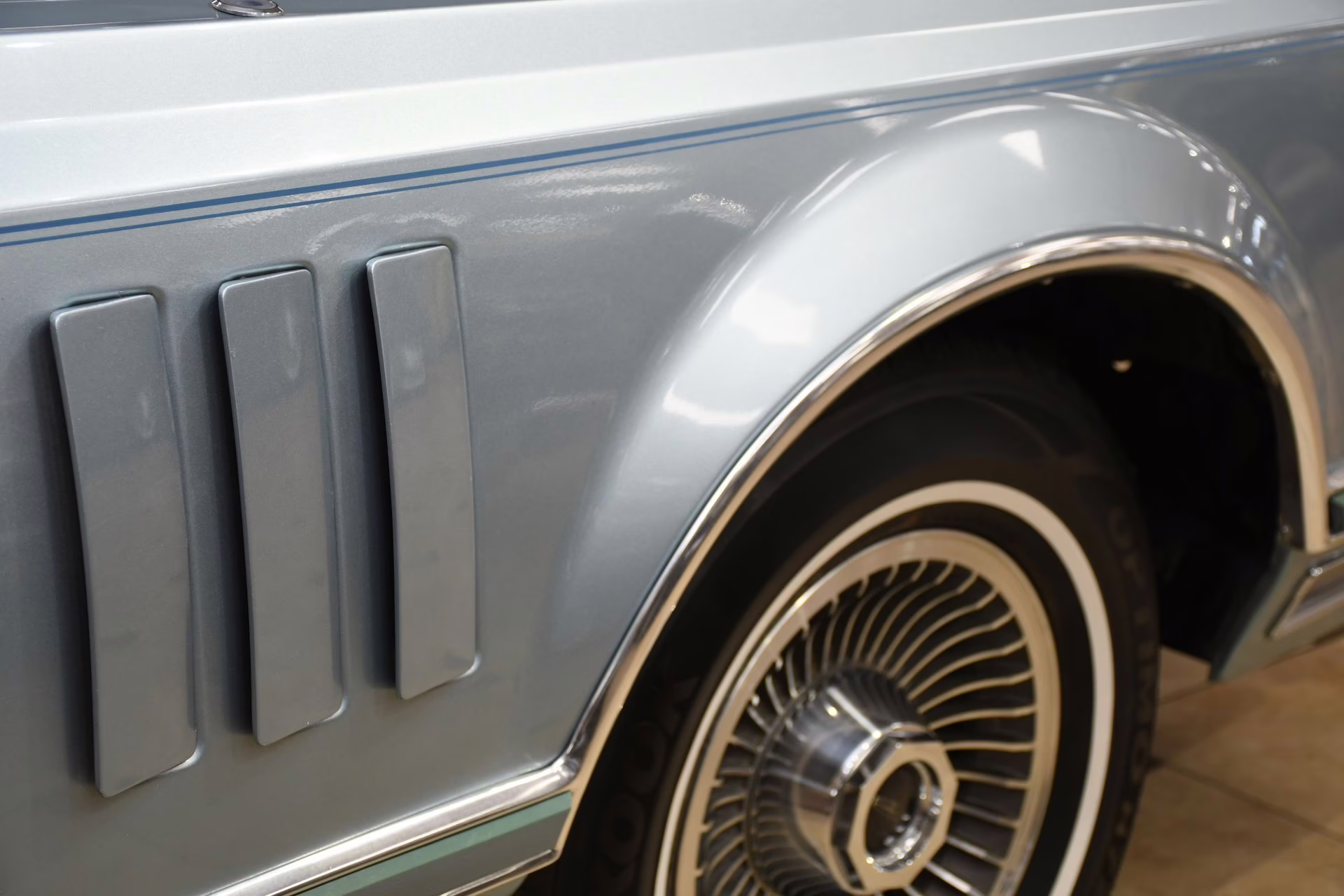 1979 Light Blue Lincoln Mark V