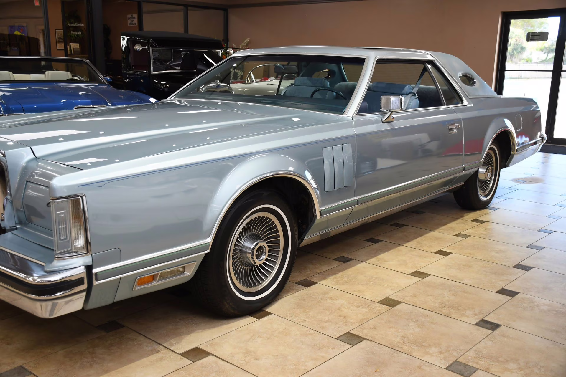 1979 Light Blue Lincoln Mark V