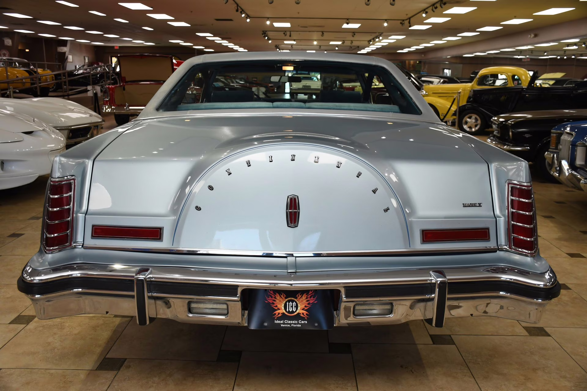 1979 Light Blue Lincoln Mark V