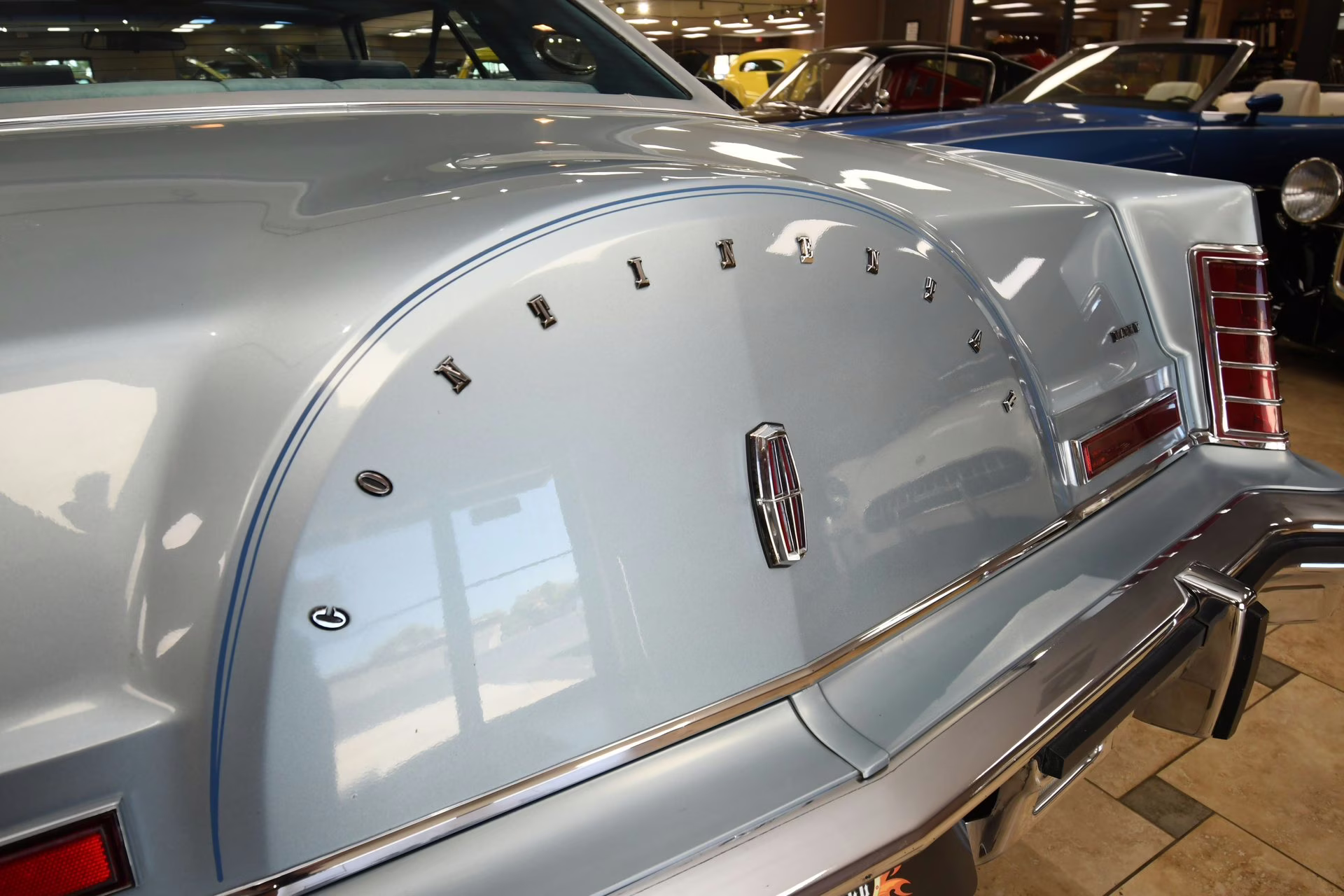 1979 Light Blue Lincoln Mark V