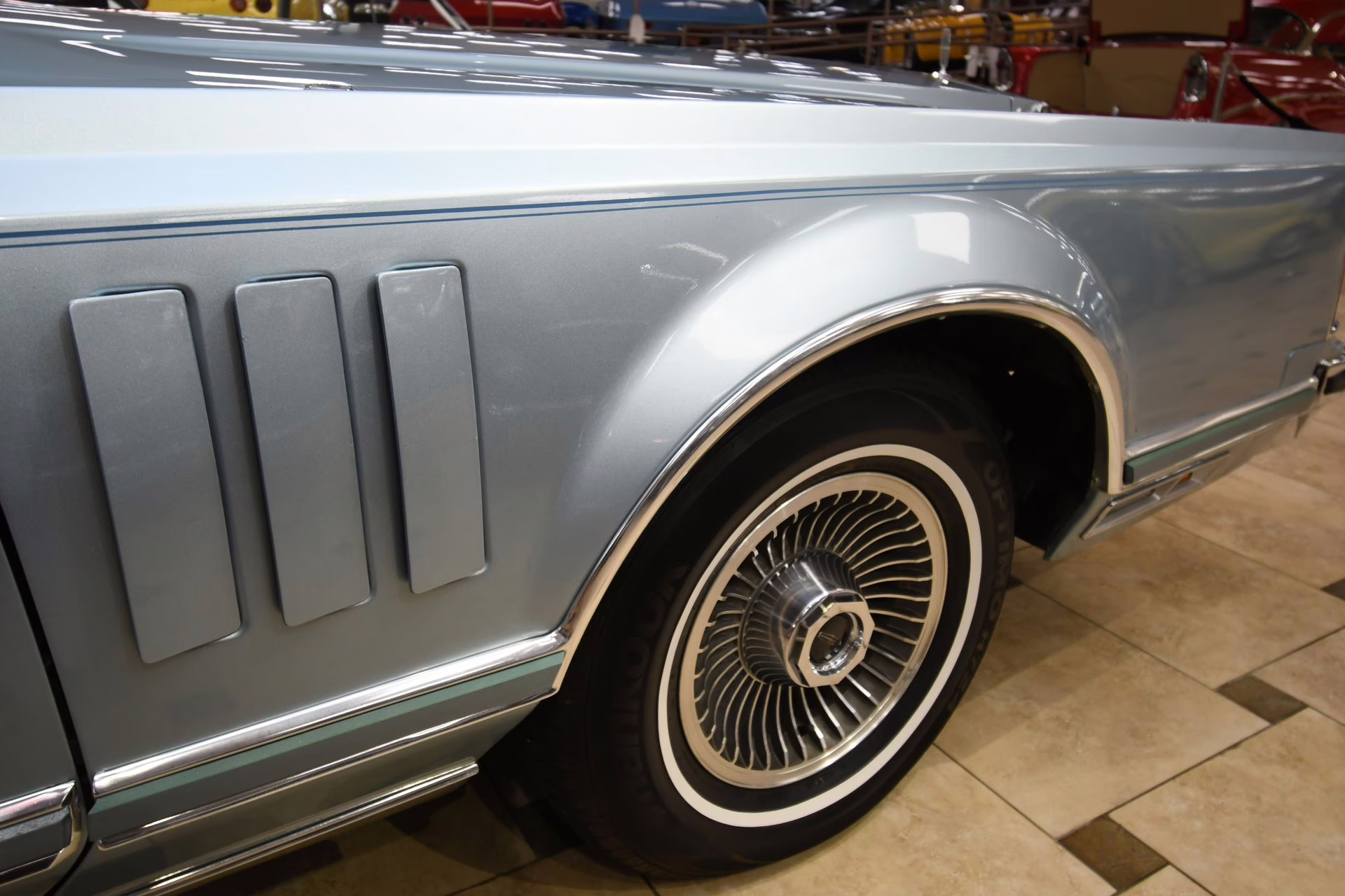 1979 Light Blue Lincoln Mark V