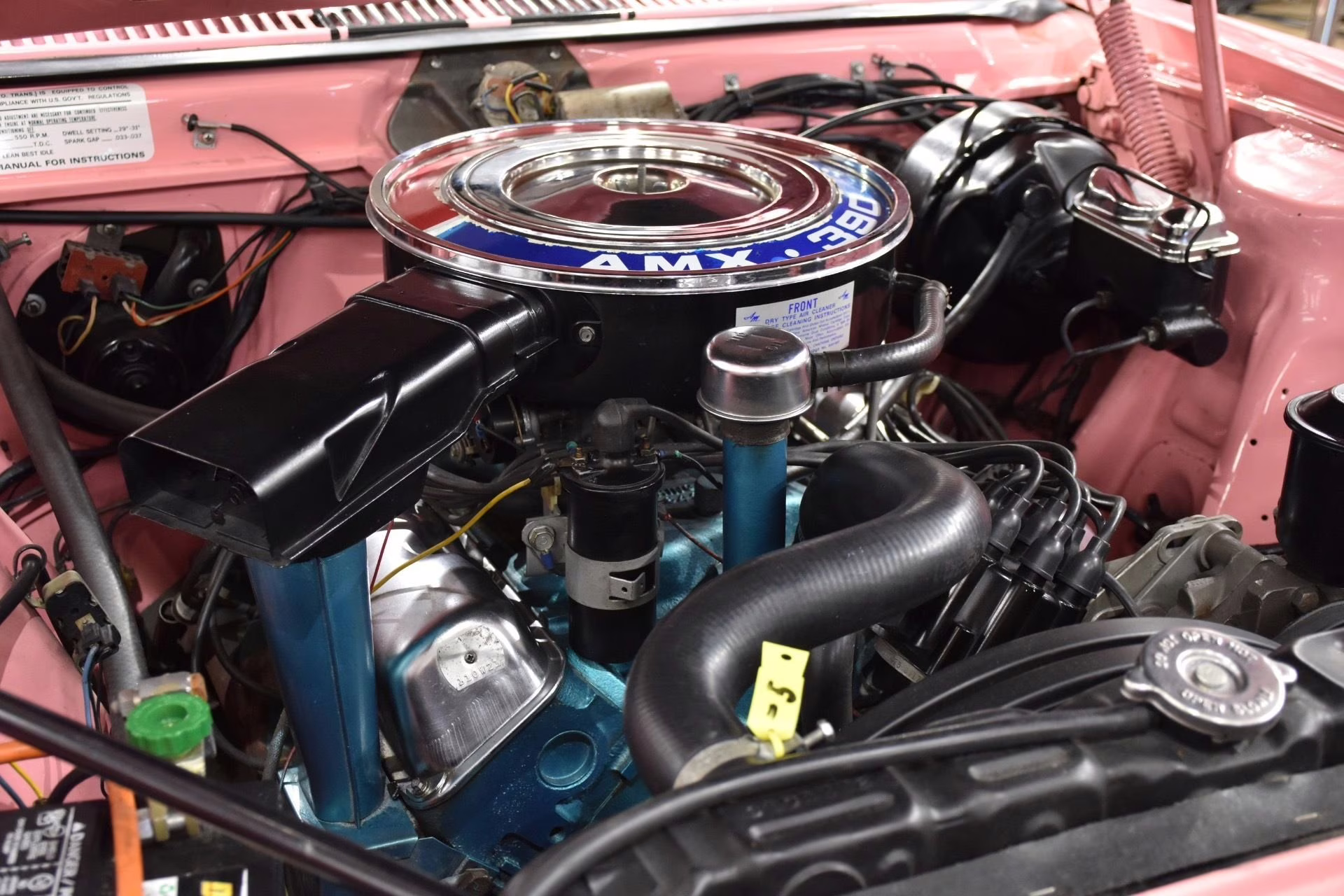 1969 Special Paint Code Pink AMC AMX