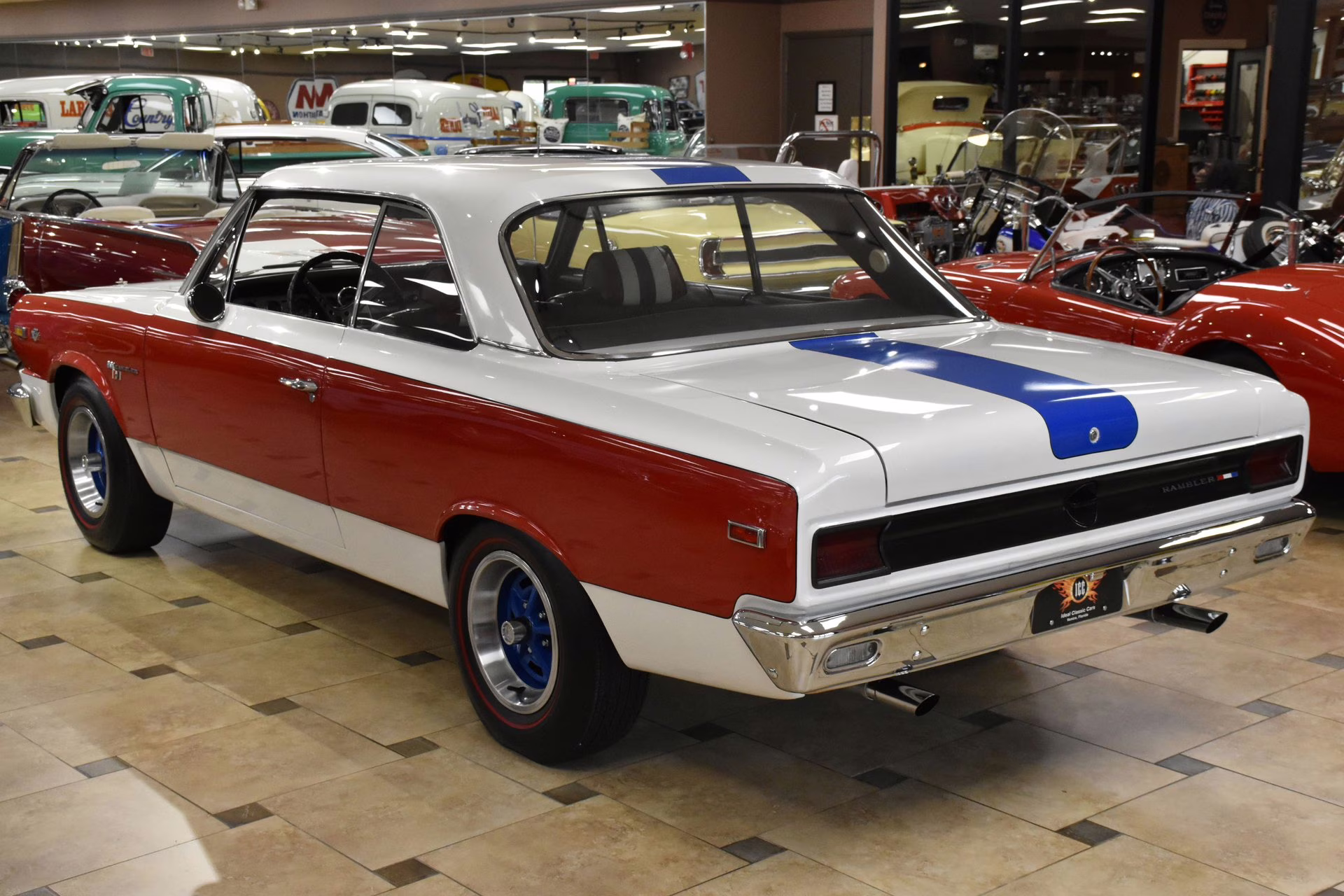 1969 Red, White, and Blue AMC SC/Rambler