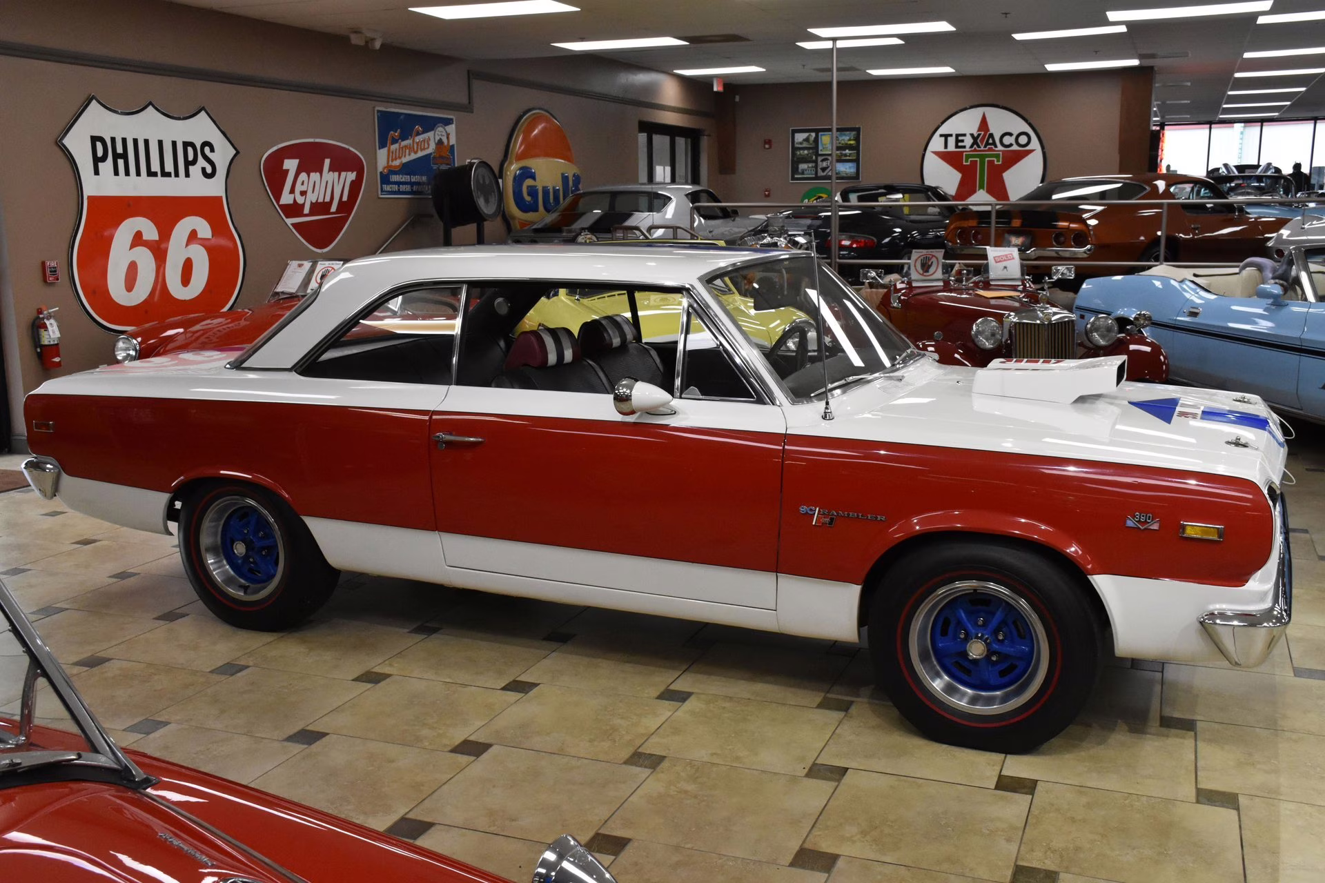1969 Red, White, and Blue AMC SC/Rambler