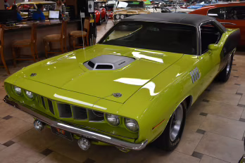 1971 Curious Yellow Plymouth 'Cuda