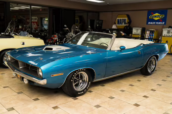 1970 (B5) Blue Fire Iridescent Plymouth 'Cuda