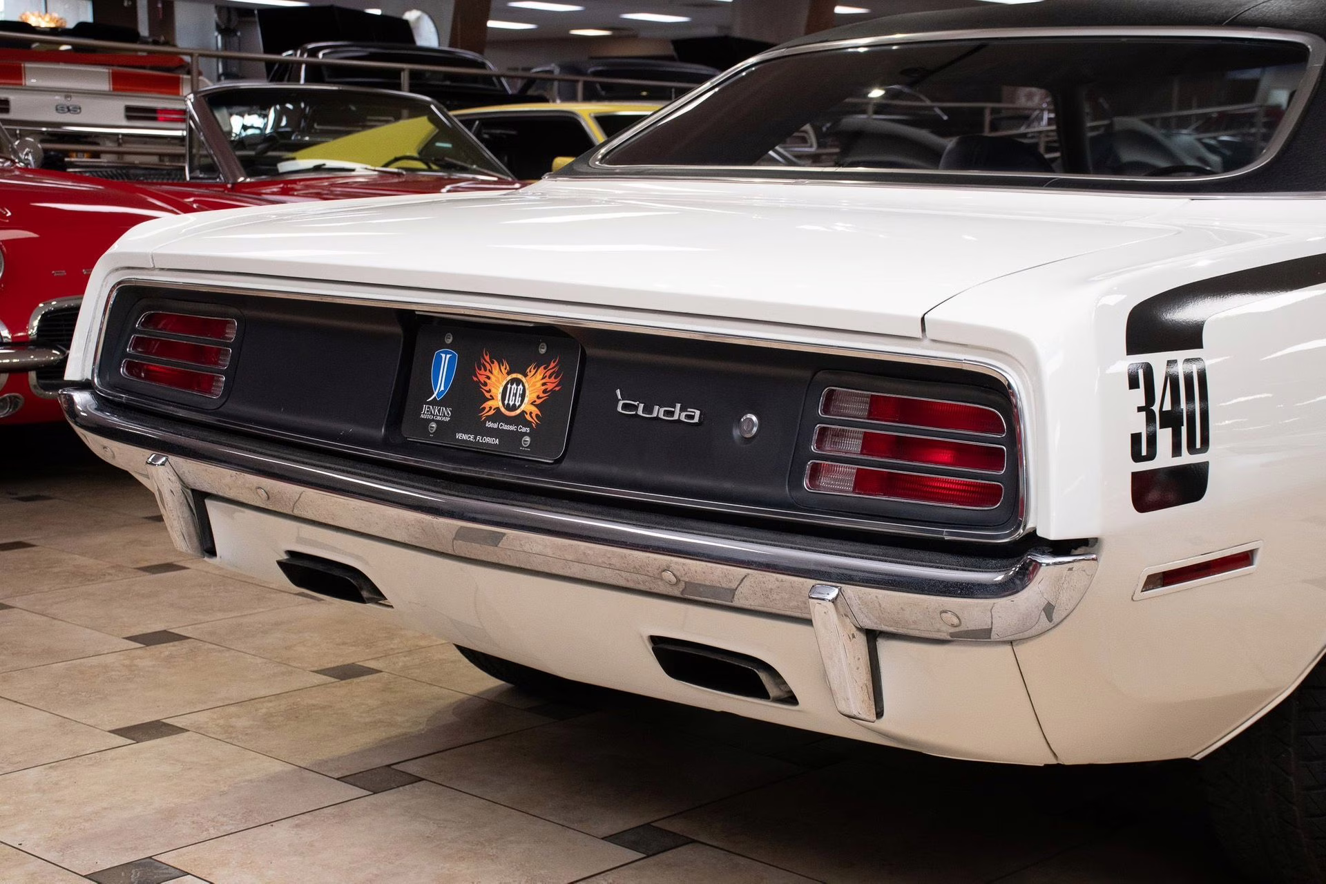 1970 Alpine White Plymouth 'Cuda