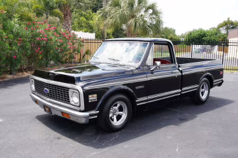 1972 Black Chevrolet Cheyenne Super 10
