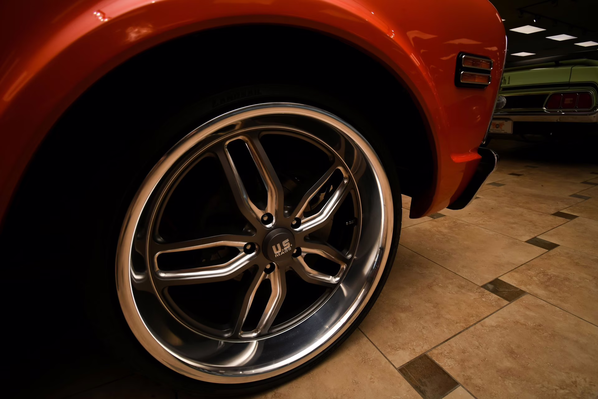 1972 Orange &amp; White Chevrolet C5 Blazer