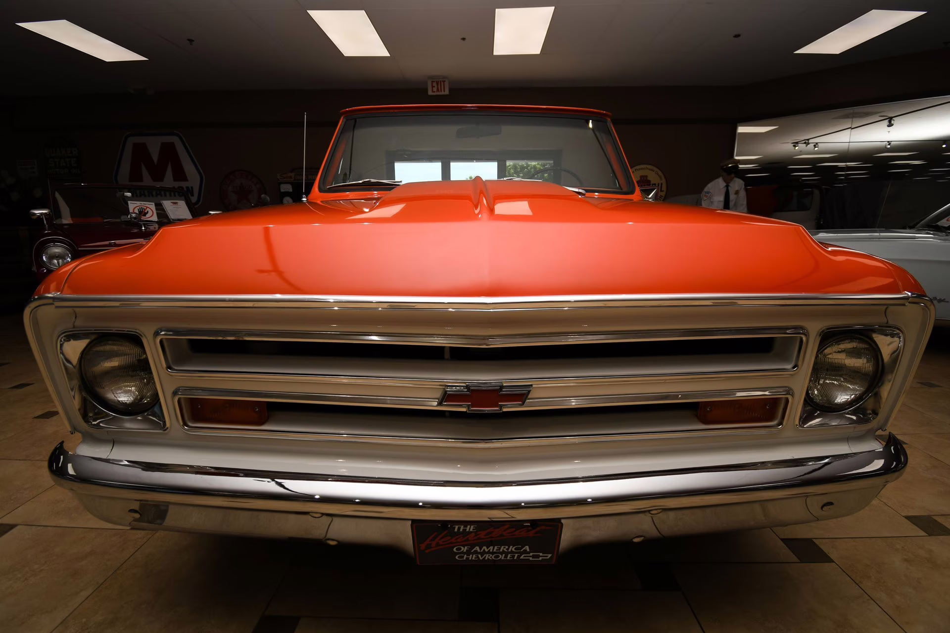 1972 Orange &amp; White Chevrolet C5 Blazer