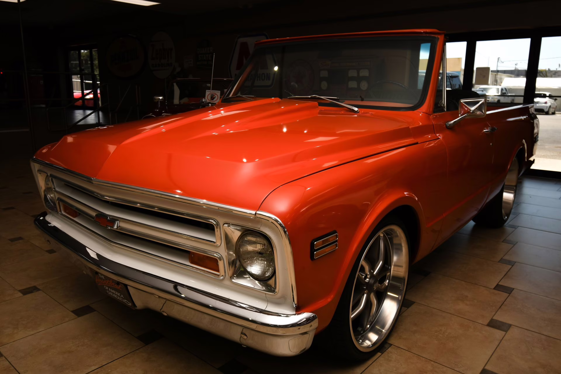 1972 Orange &amp; White Chevrolet C5 Blazer