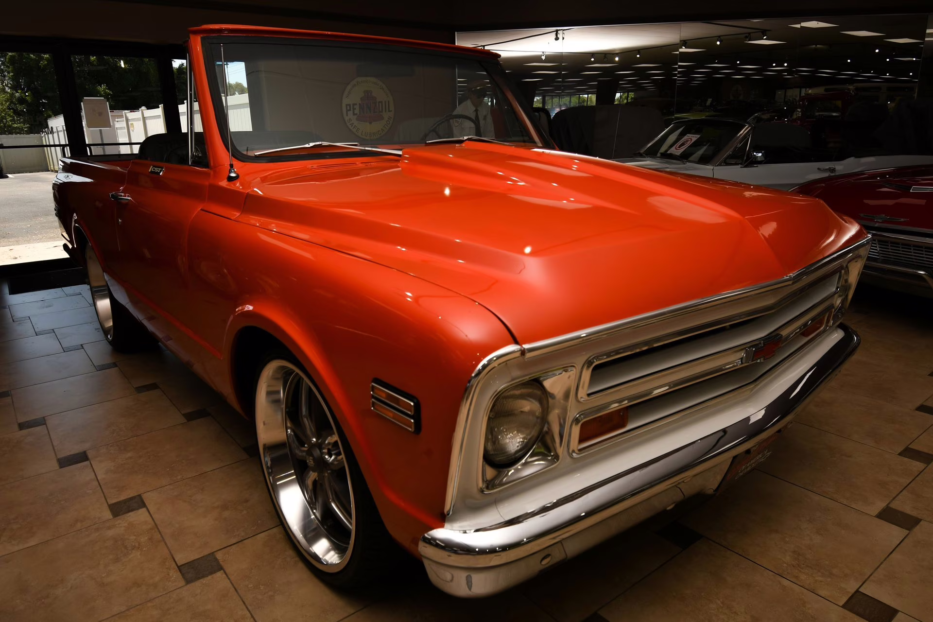 1972 Orange &amp; White Chevrolet C5 Blazer